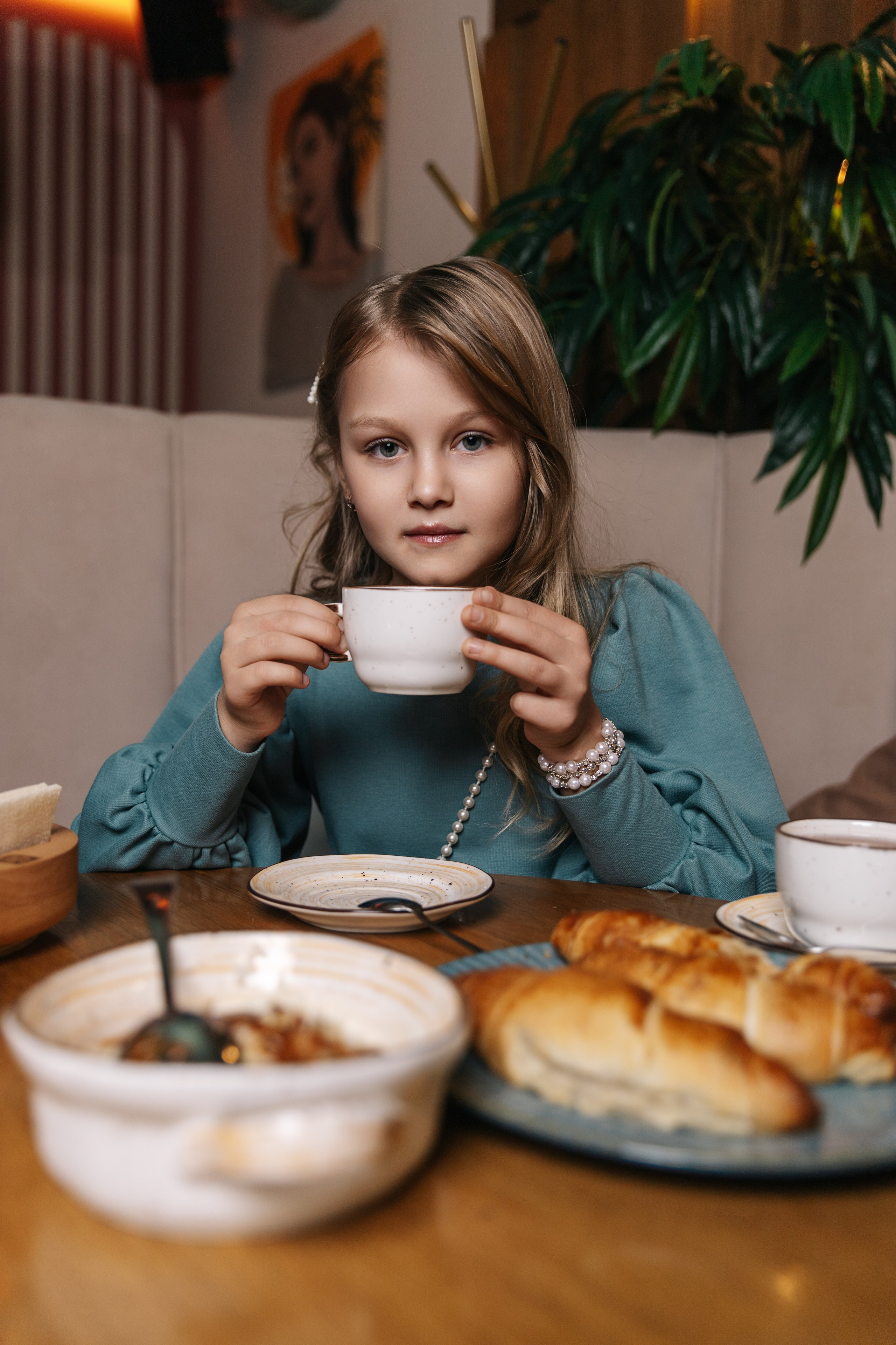 Весенняя съемка для ресторана «Своя Компания». Анна Таркина