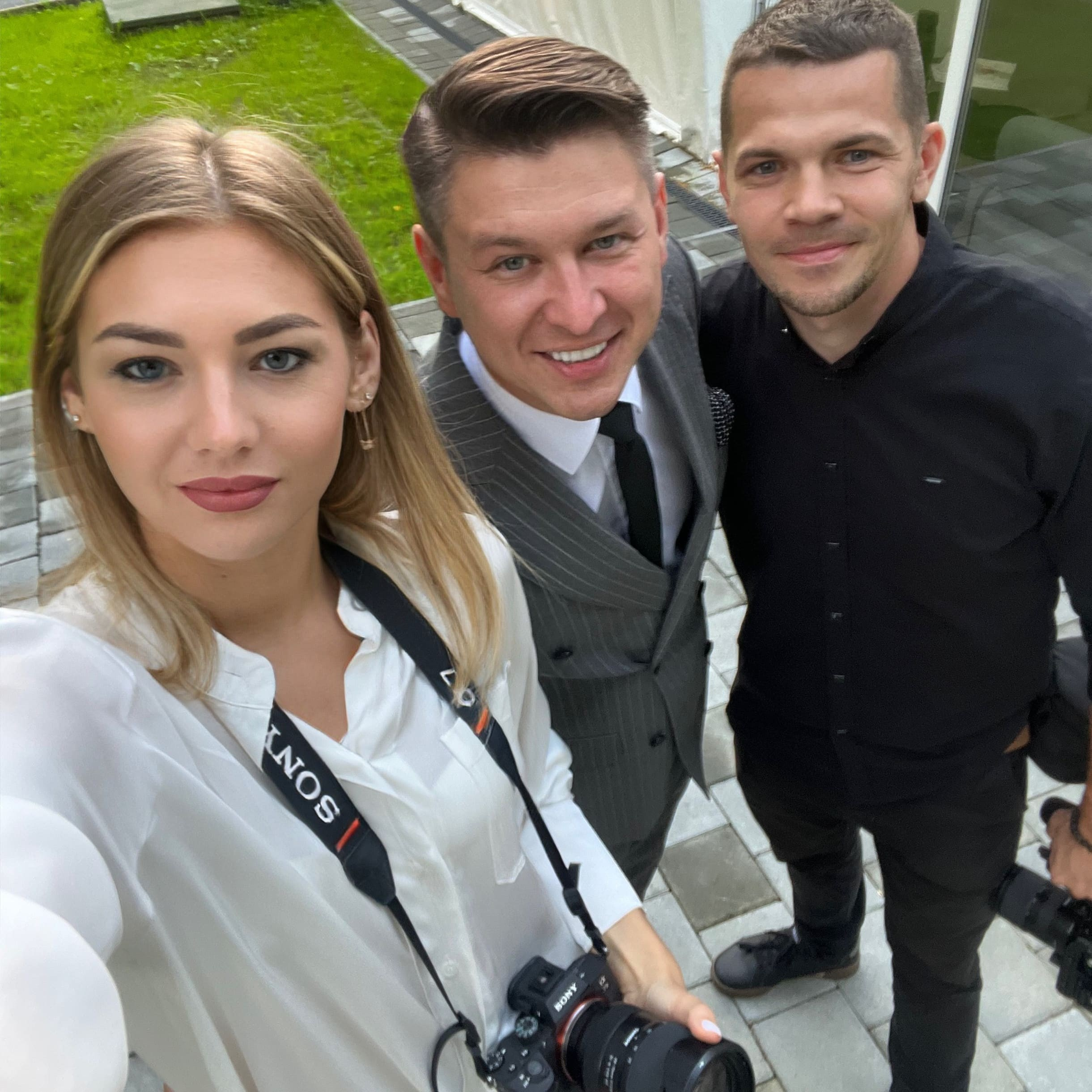 Backstage со съемок. Главная