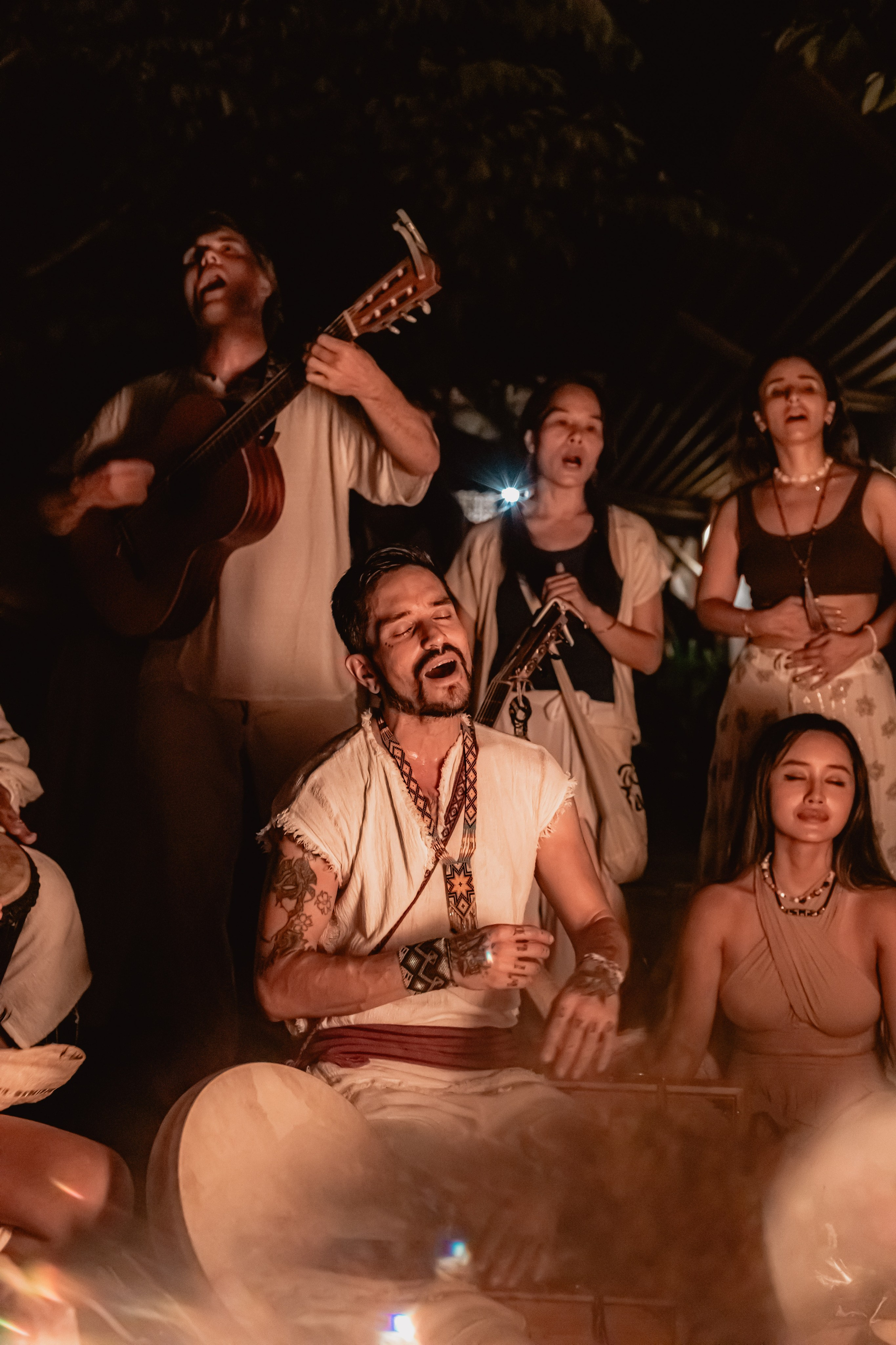 Cacao ceremony Full moon jan w Juan. Mariam Bagdasaryan