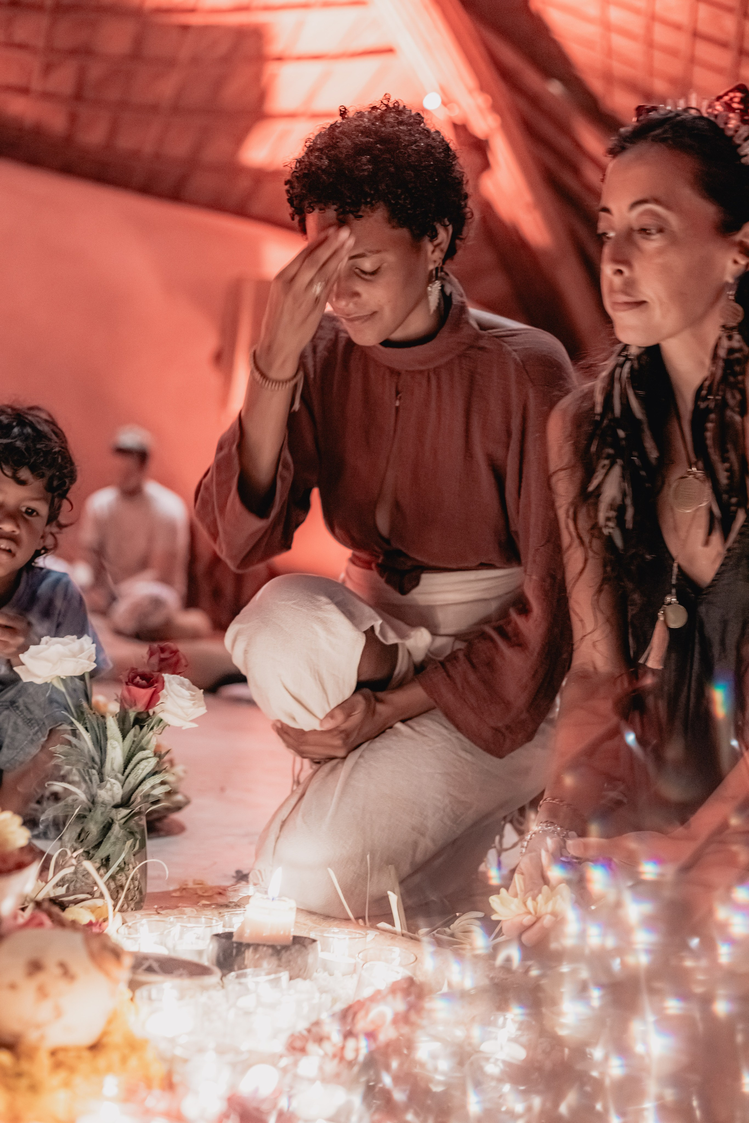 Cacao ceremony Full moon jan w Juan. Mariam Bagdasaryan