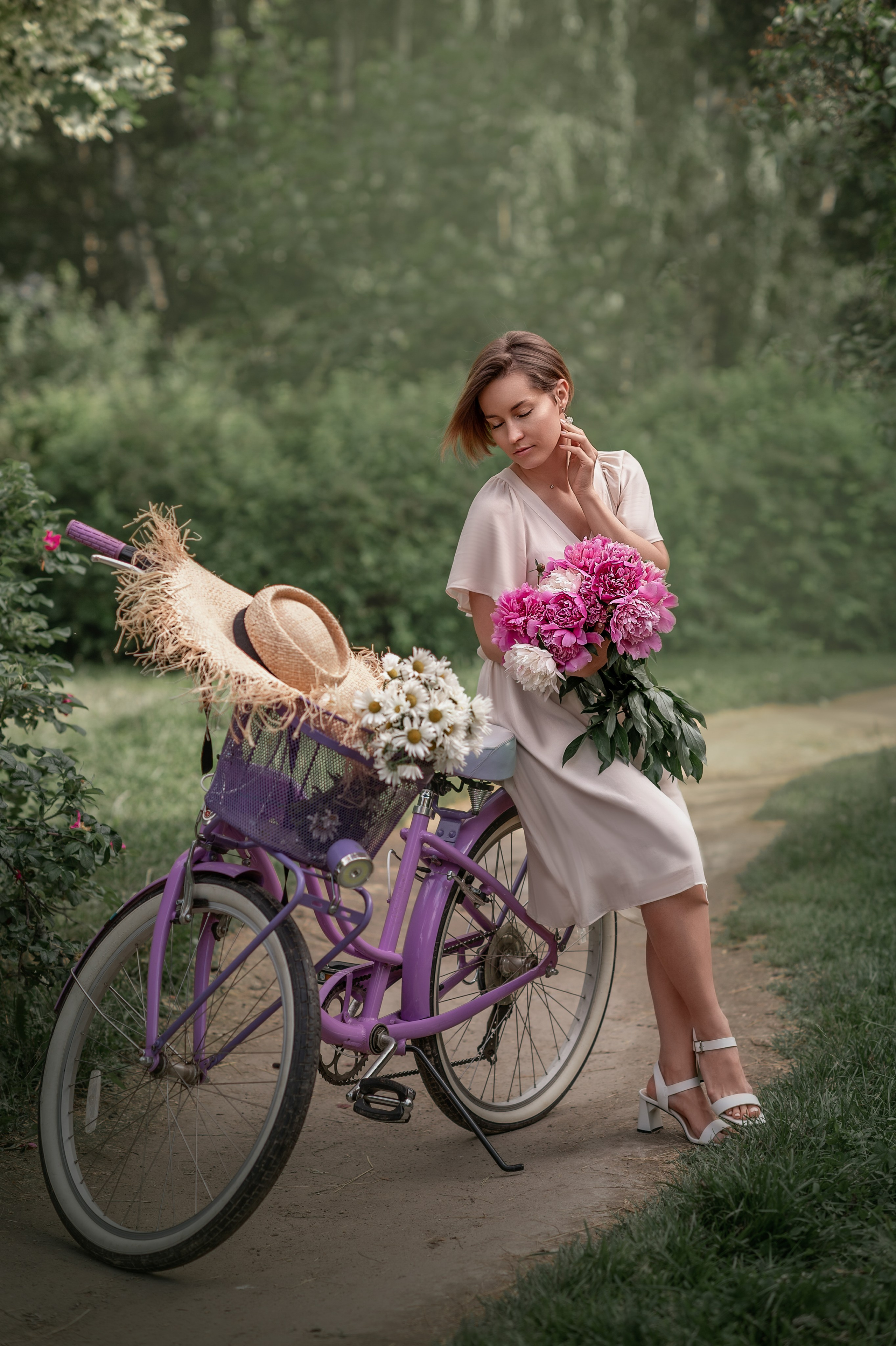 С ВЕЛОСИПЕДОМ. Семейный фотограф Екатеринбург Лора Мур