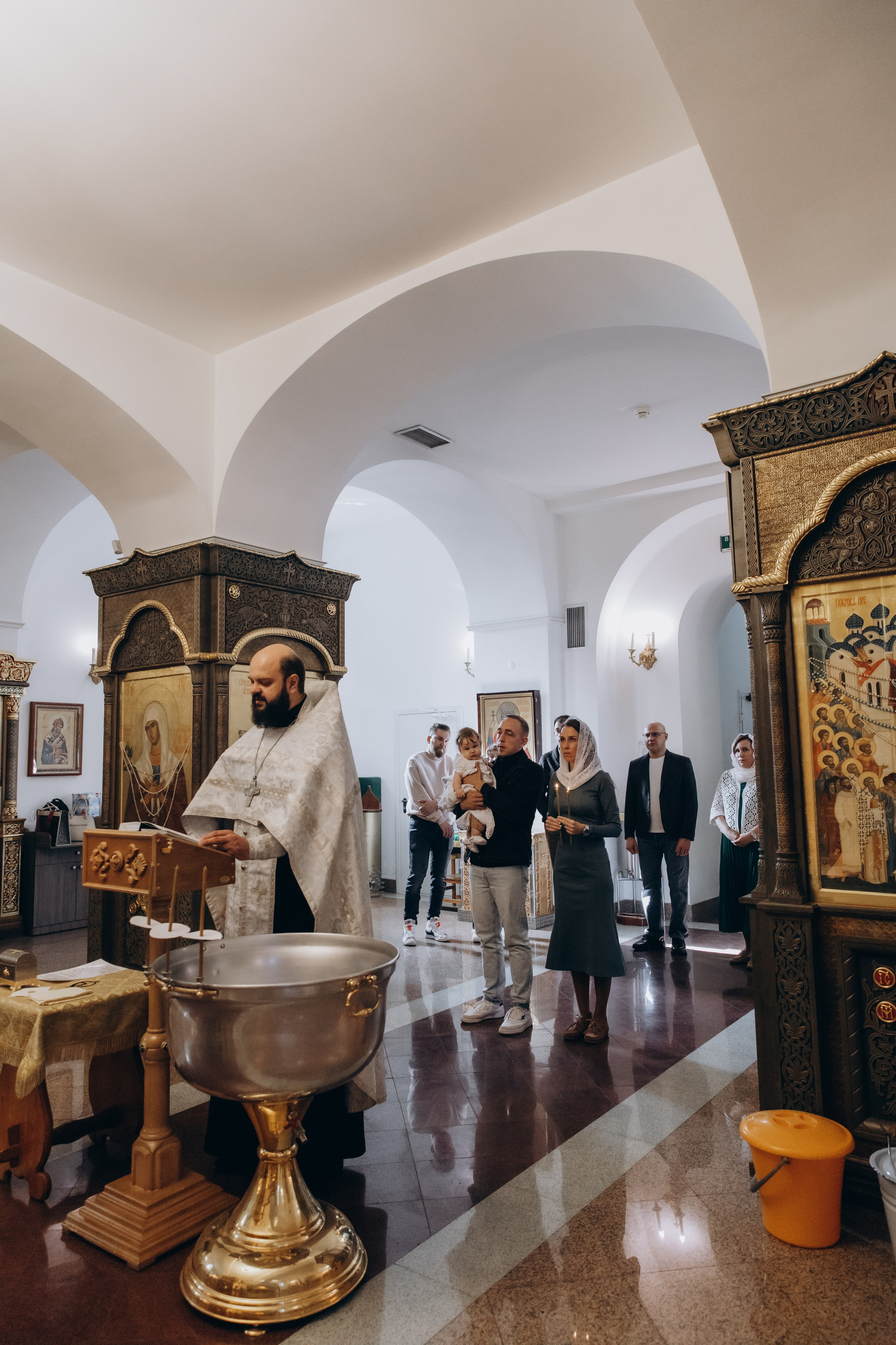 Таинство Крещения Южный Храм. Фотограф Новый Уренгой I Ньюборн I Фотограф материнства I ЯНАО