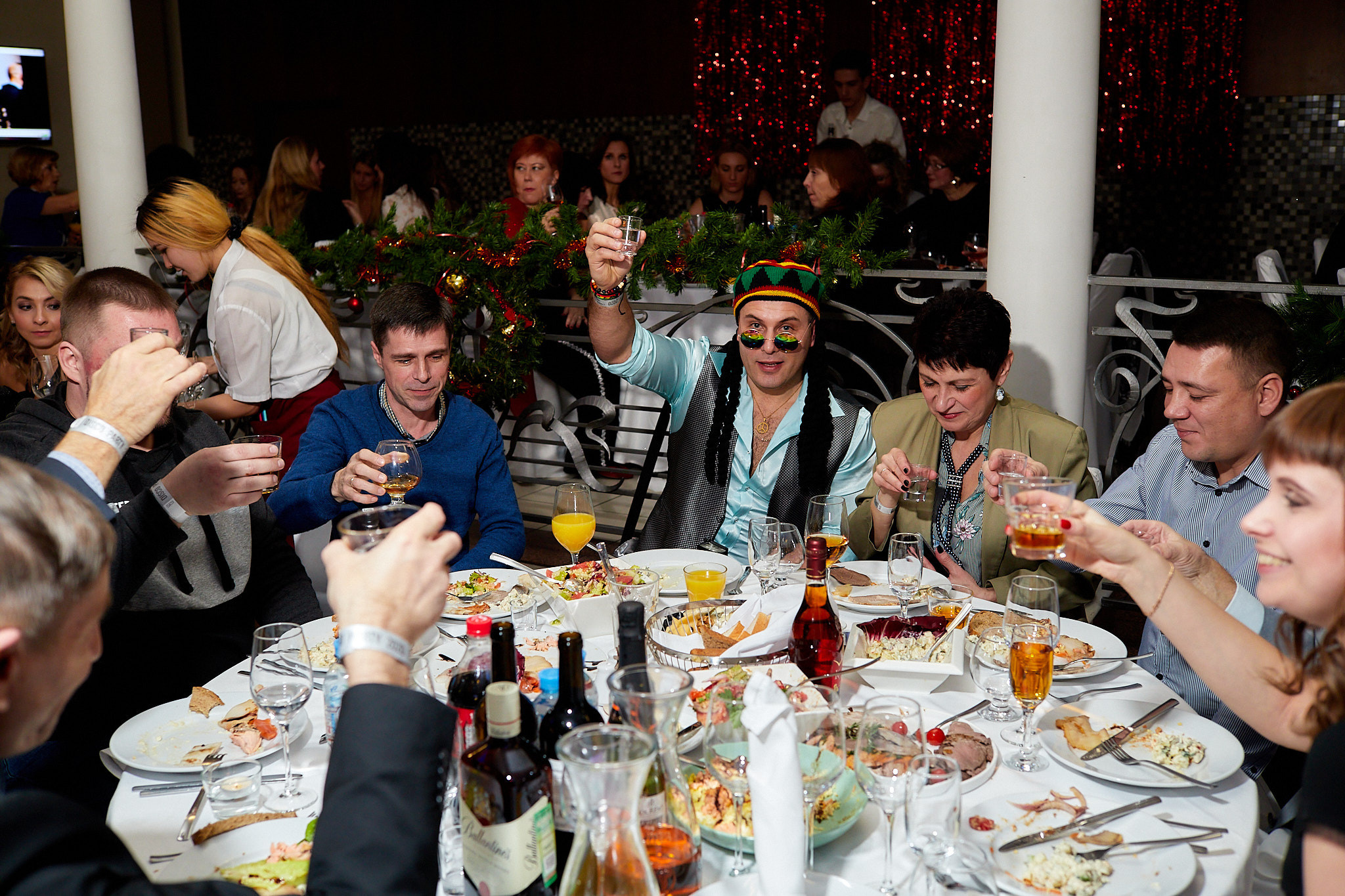 Корпоратив. Новый год Малтри. Фотограф Валерий Сабрам