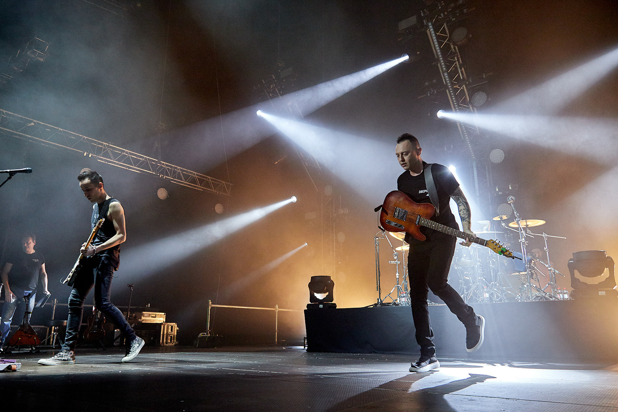 Концерт группы Звери. Фотограф Валерий Сабрам