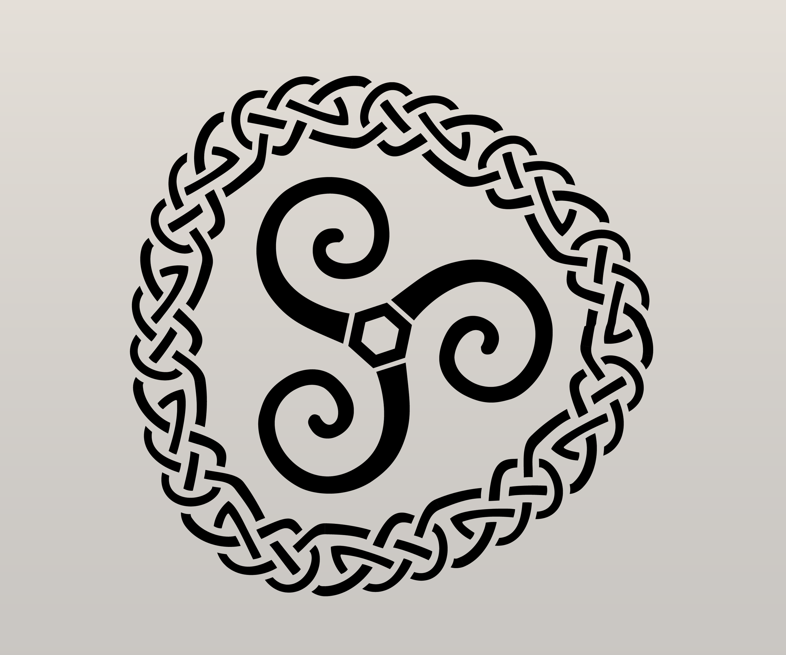 Отрисовка узора в векторном формате для Анатолия. Фотограф Валерий Сабрам