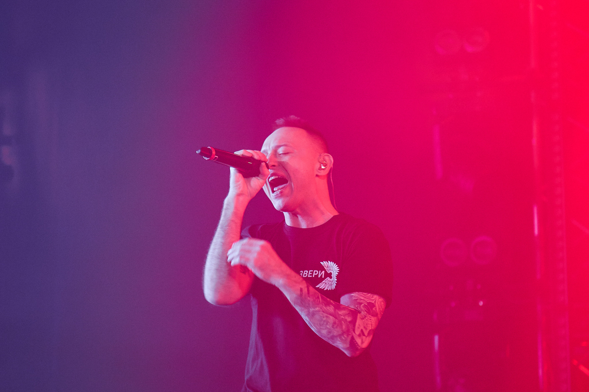 Концерт группы Звери. Фотограф Валерий Сабрам
