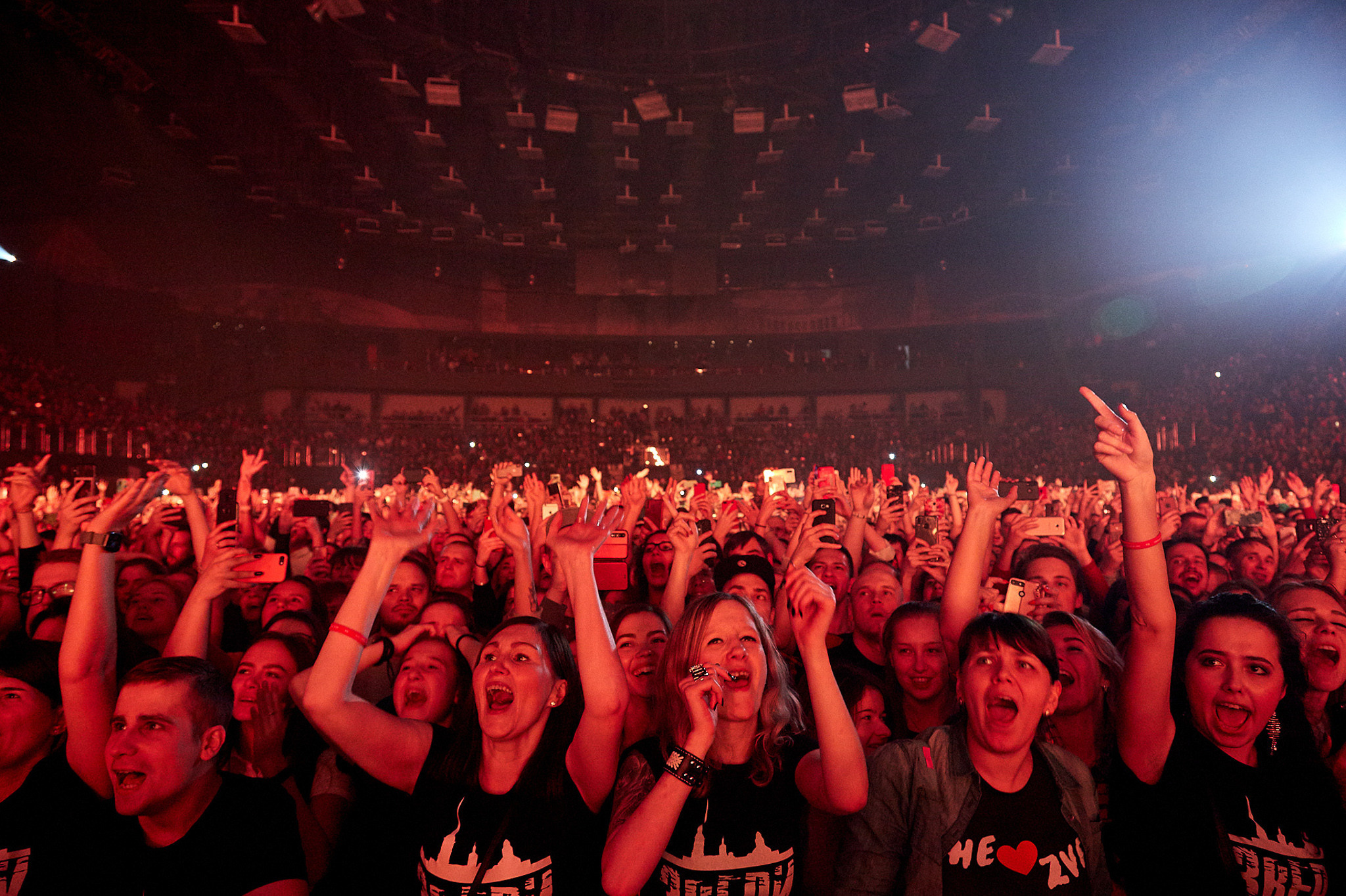 Концерт группы Звери. Фотограф Валерий Сабрам