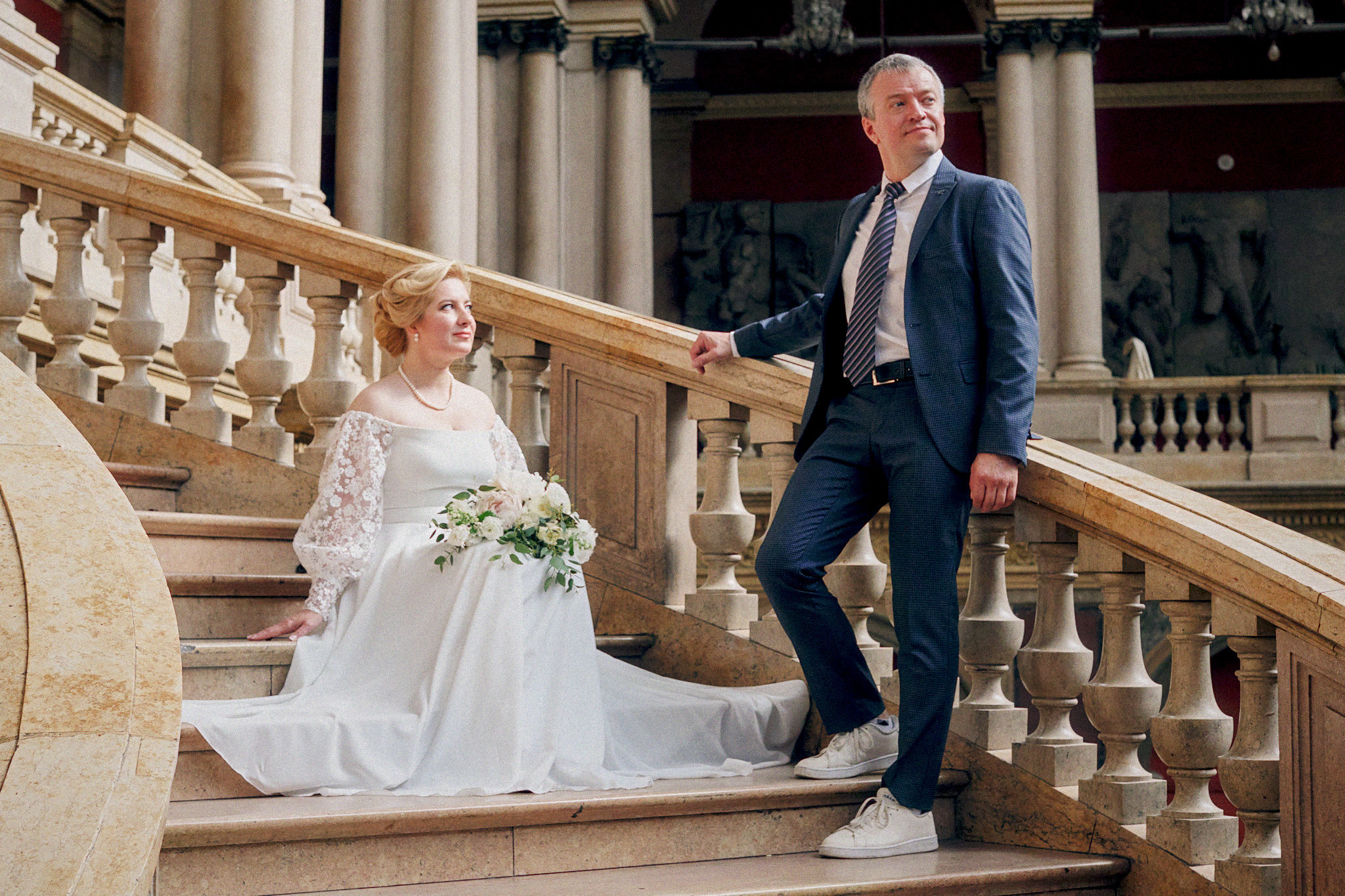 Свадьба Дом Архитектора. Фотограф Валерий Сабрам