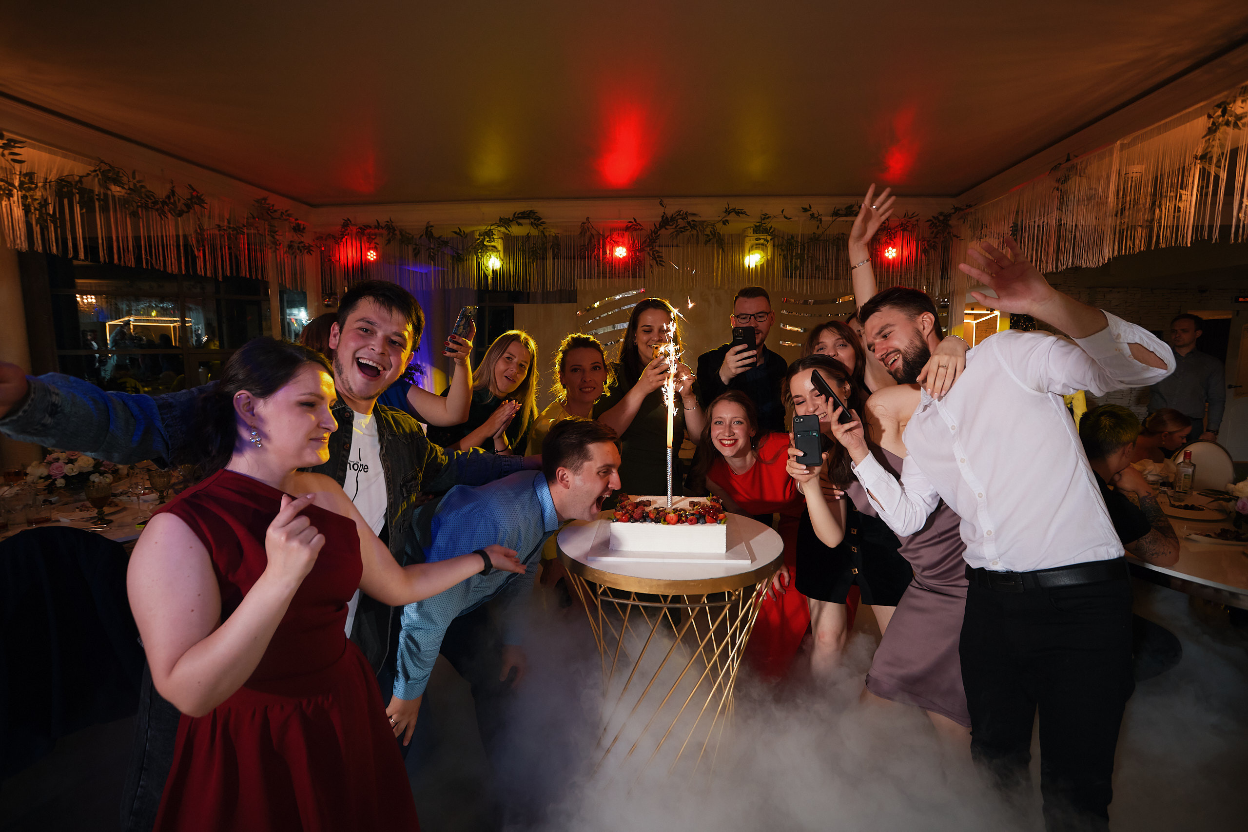 Корпоратив. Стоматологи в ресторане Vinity. Фотограф Валерий Сабрам