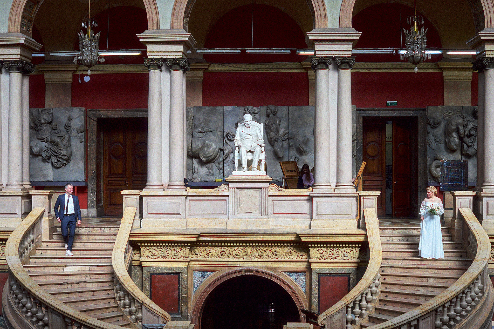 Свадьба Дом Архитектора. Фотограф Валерий Сабрам