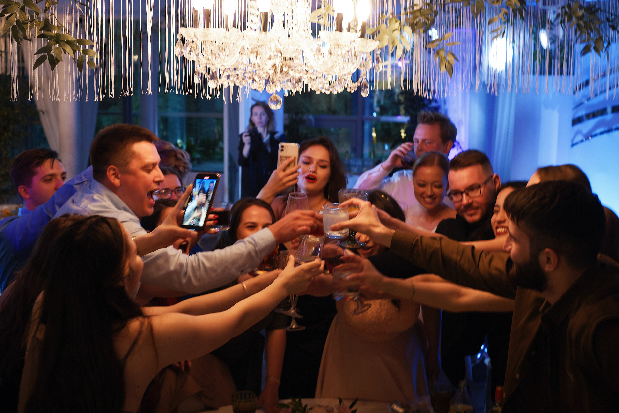 Корпоратив. Стоматологи в ресторане Vinity. Фотограф Валерий Сабрам