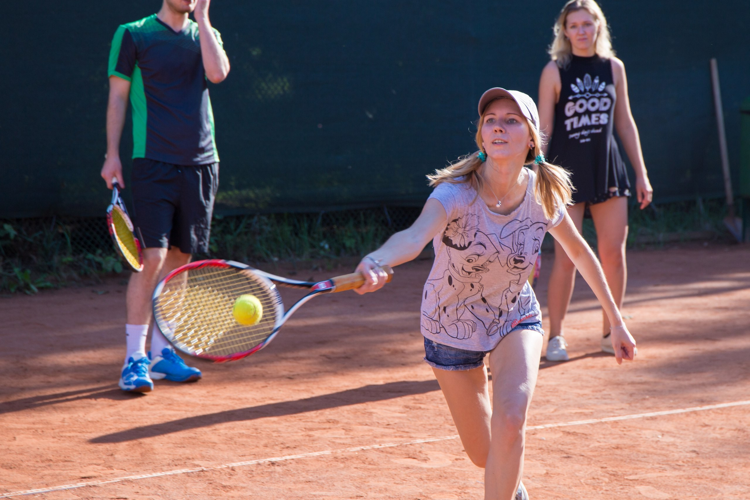 Мастер-класс по теннису | 21.08.2016. Галерея Фантим