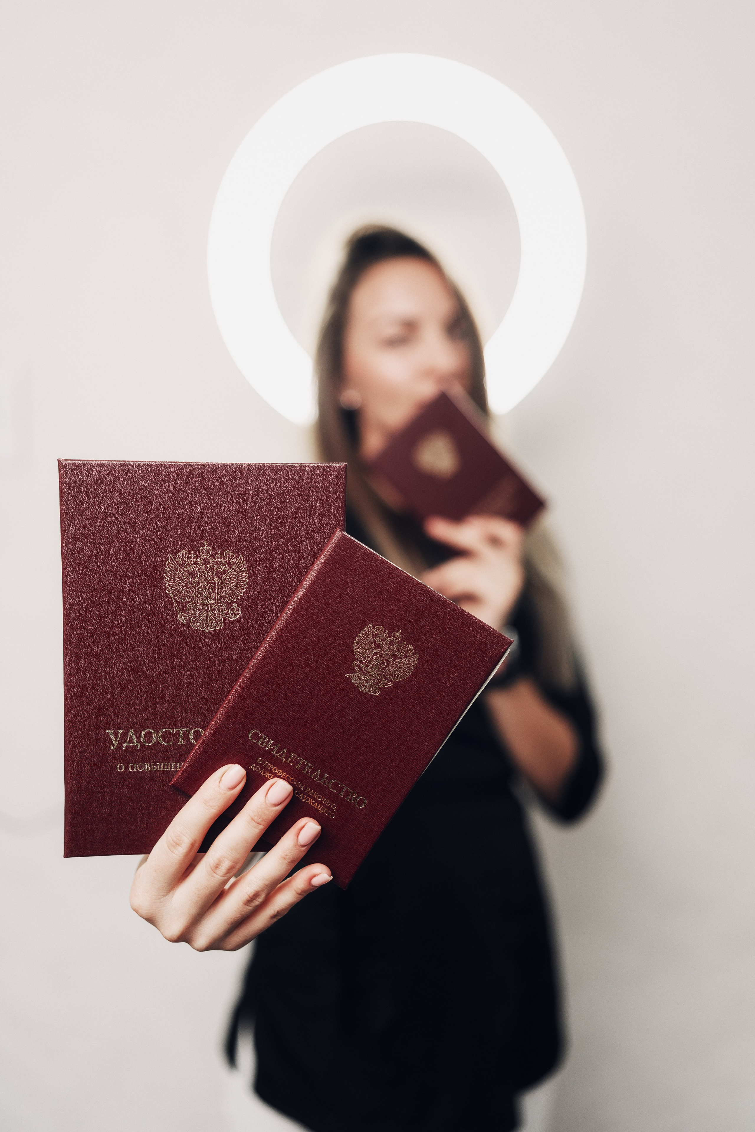 Контент-съемка мастера салона красоты