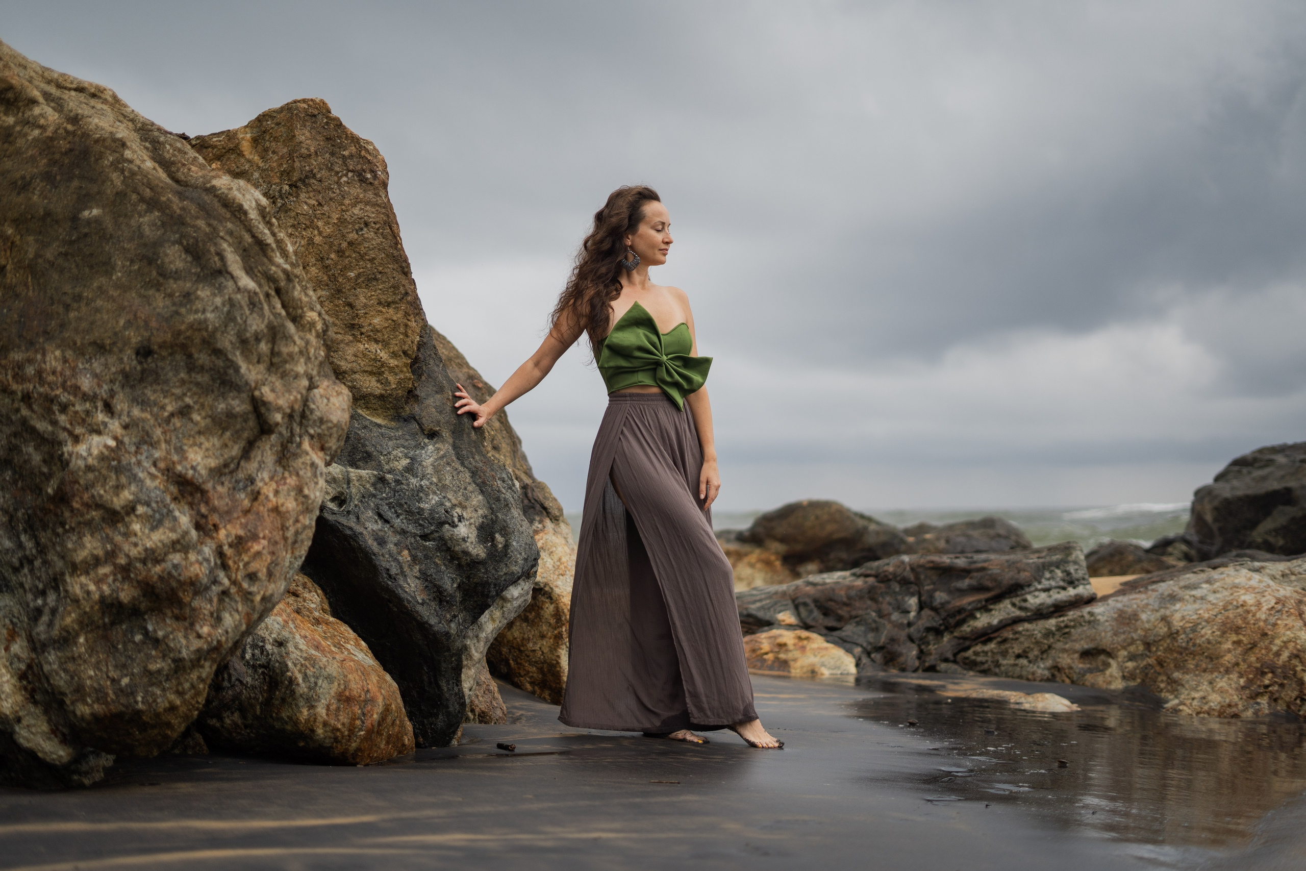 Marina, raining day, Radisson