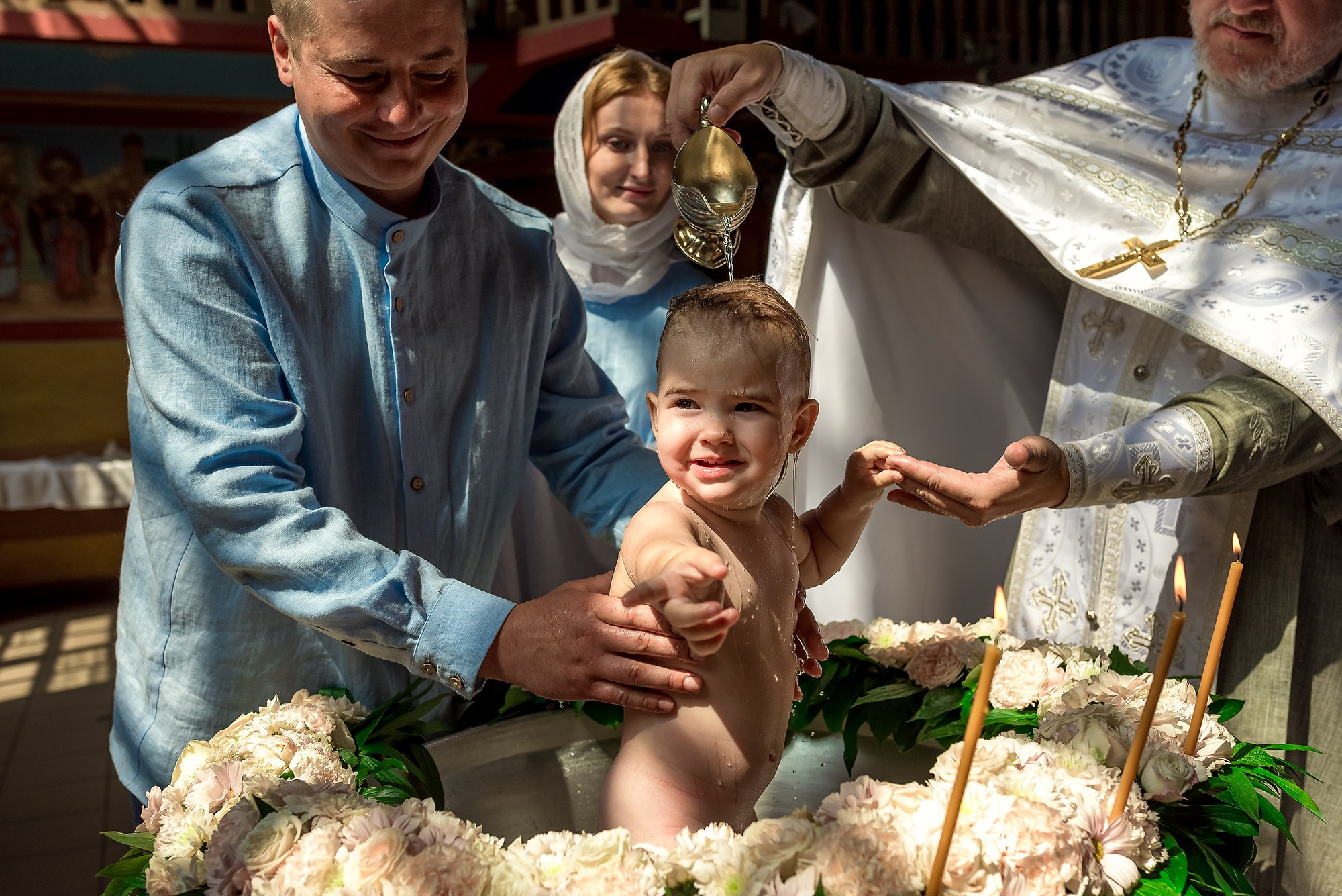 Крещение. Женский фотограф Крещение Венчание Москва Брянск