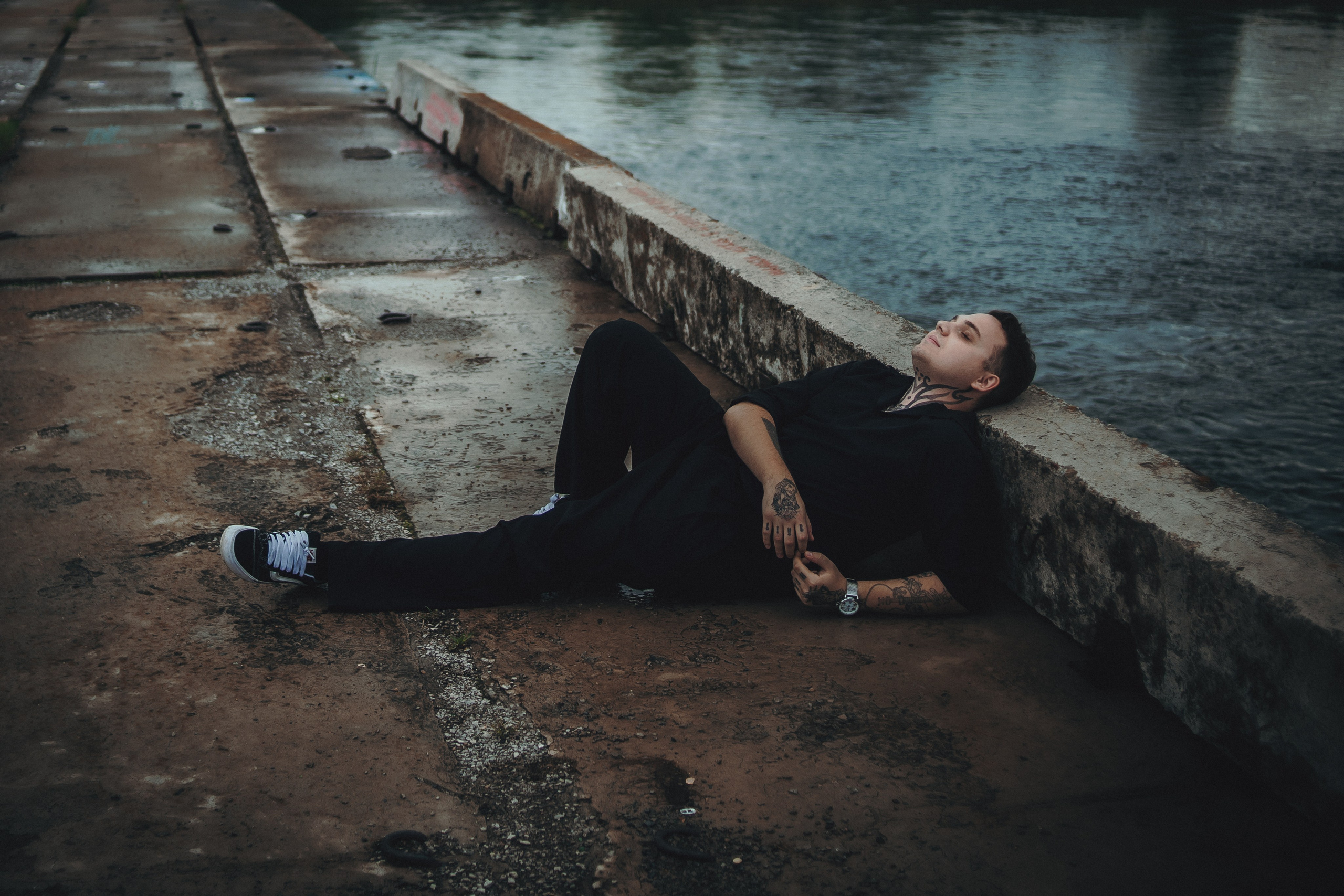 Никита. Заброшенный мост. Фотограф Регина Крикунова г. Красноярск