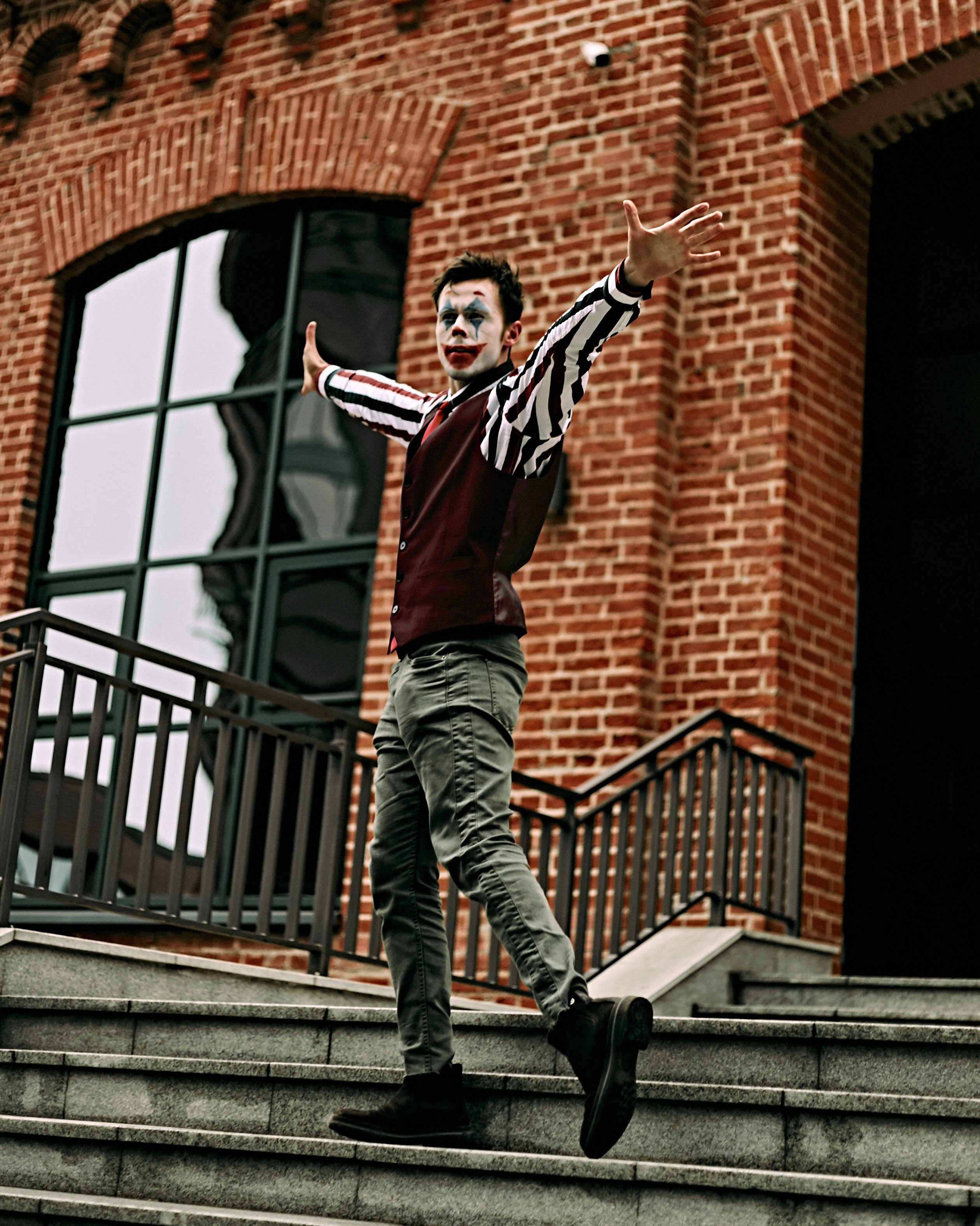 Никита Тюльков в образе Джокера. Визажист в Москве Виктория Шевченко