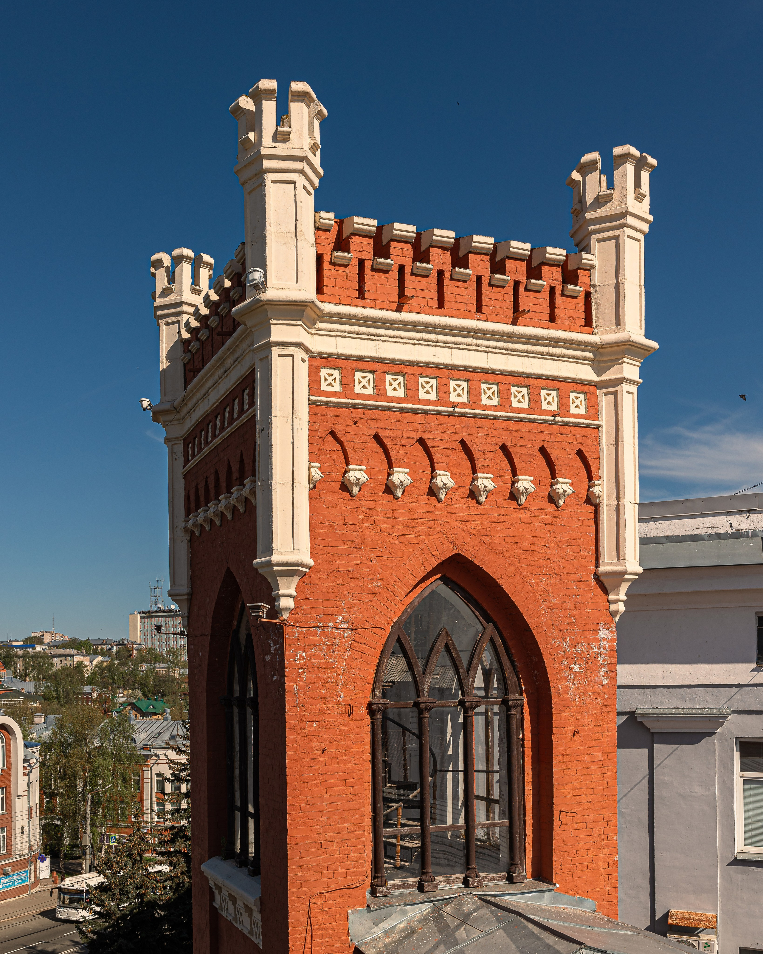 Красный замок Тихона Булычева на Вятке. Архитектор Чарушин И.А. Иван Благушин. Интерьерный и архитектурный фотограф в Москве и Санкт-Петербурге