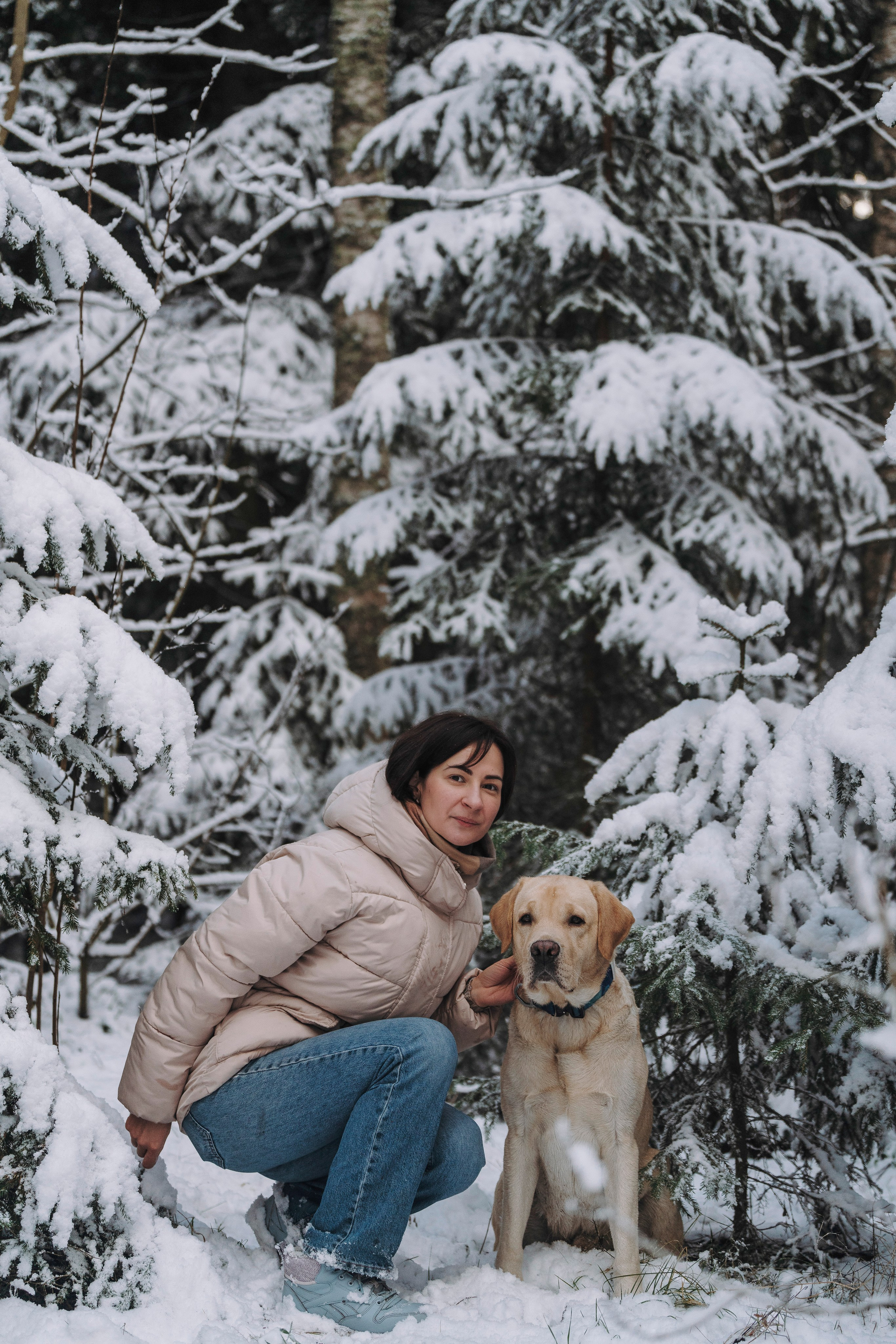 Аня и Честер. Фотограф анималист в Спб недорого Олеся Майорова
