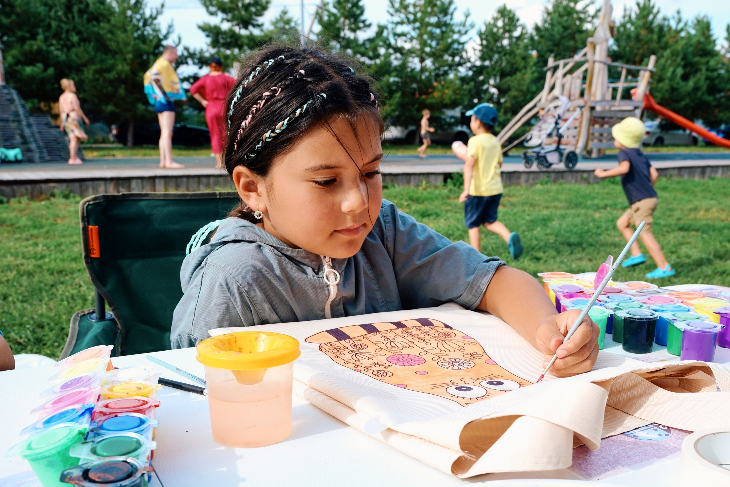 Пляжный маркет 2024, г. Лаишево. Фотограф Казань