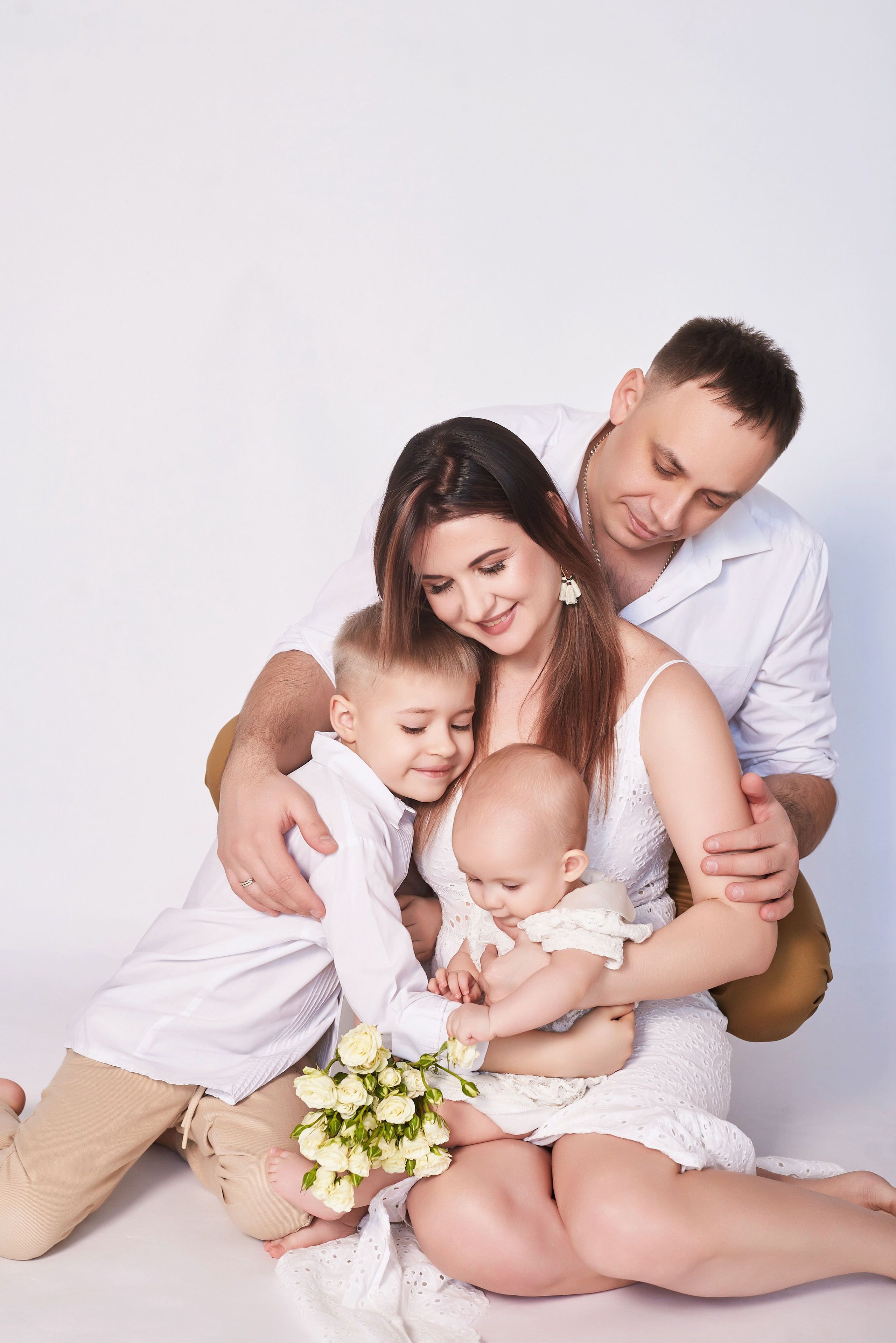 Белое на белом. Семейный фотограф в Барнауле, Горный Алтай, Заринск, Алейск