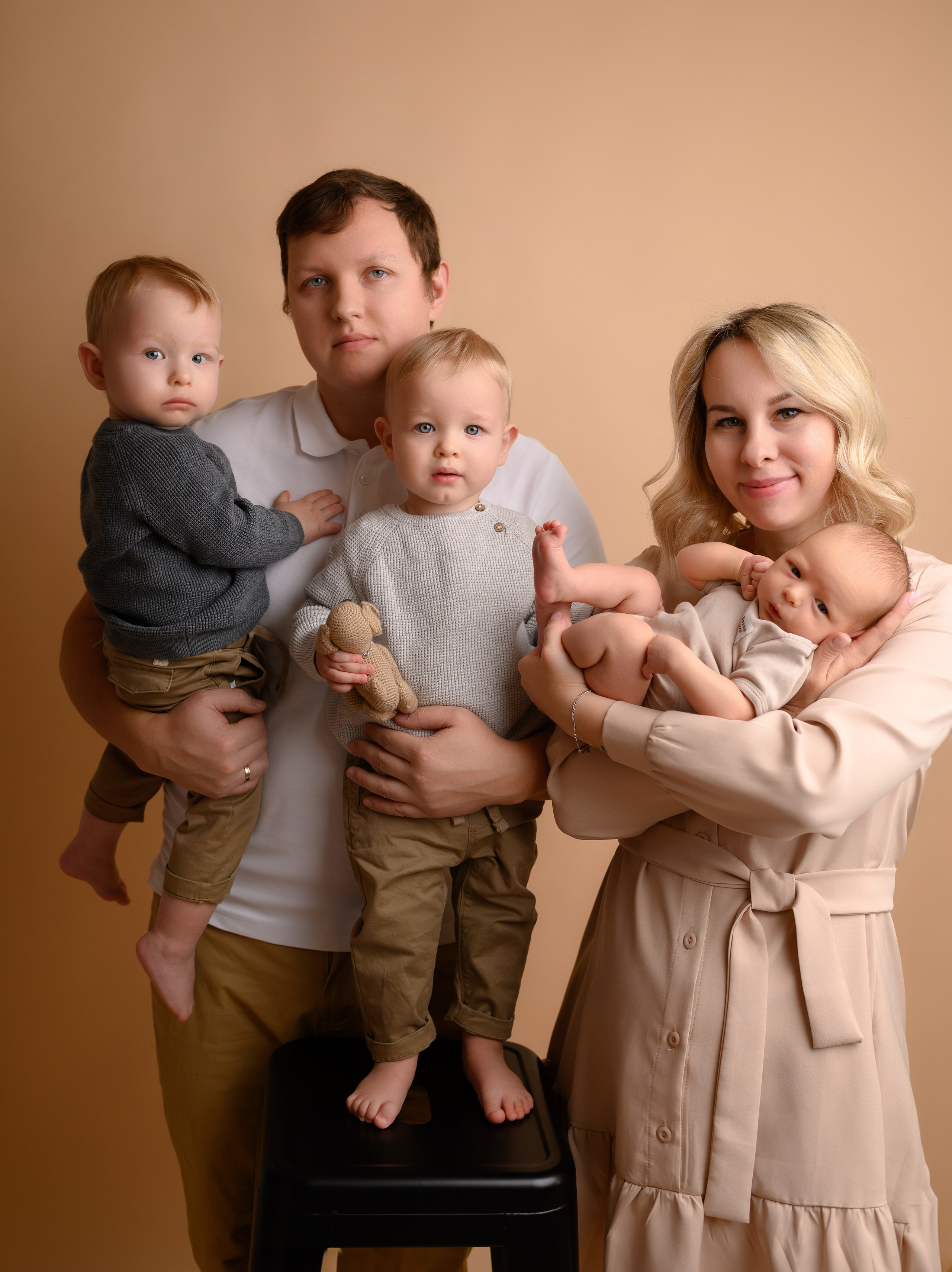 Портреты с семьей. Семейный, детский фотограф в Москве Дегтярева Анастасия