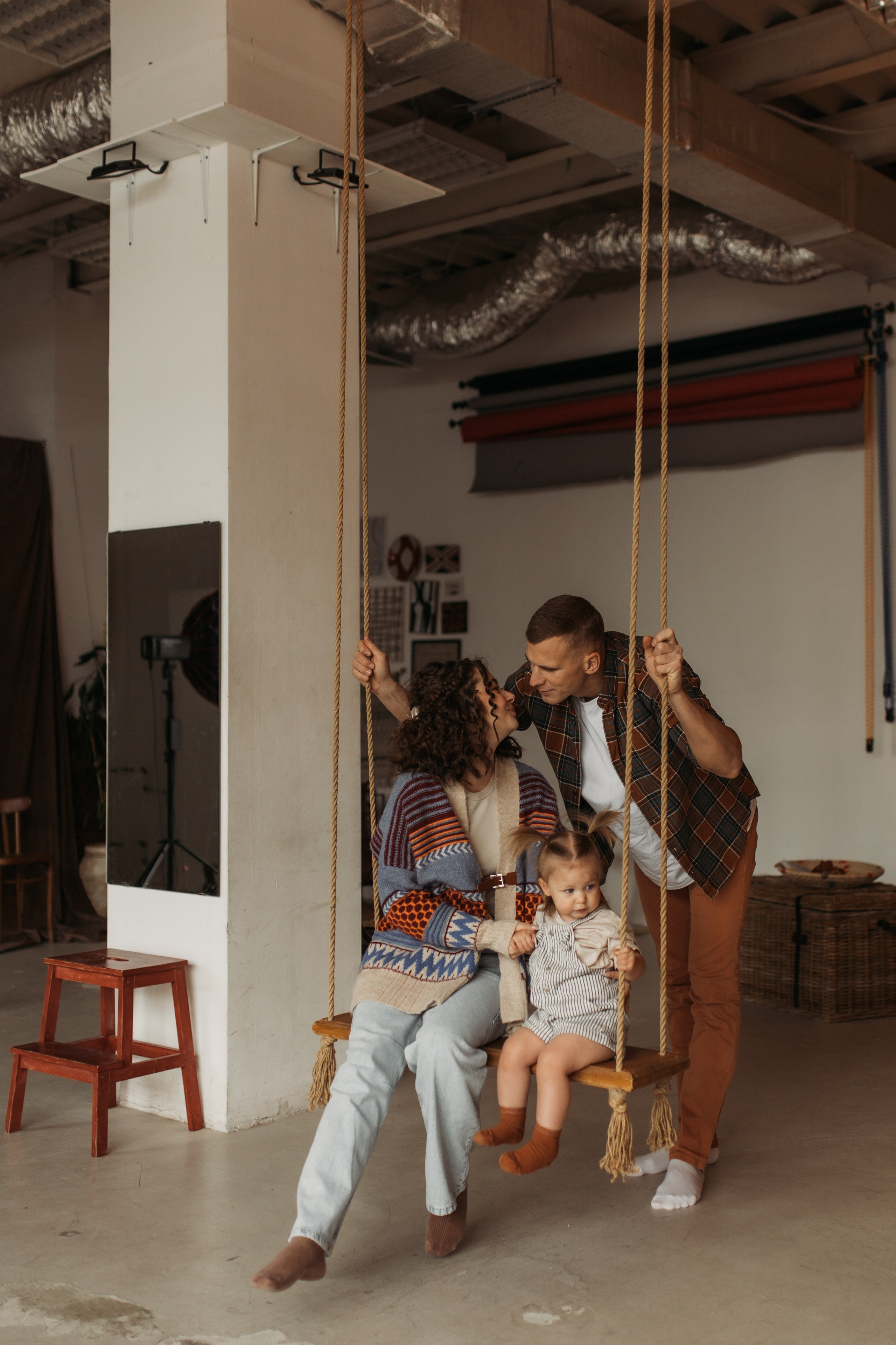 Даша, Андрей и Варечка. Семейный и свадебный фотограф в Москве и Зеленограде Марина Малярова