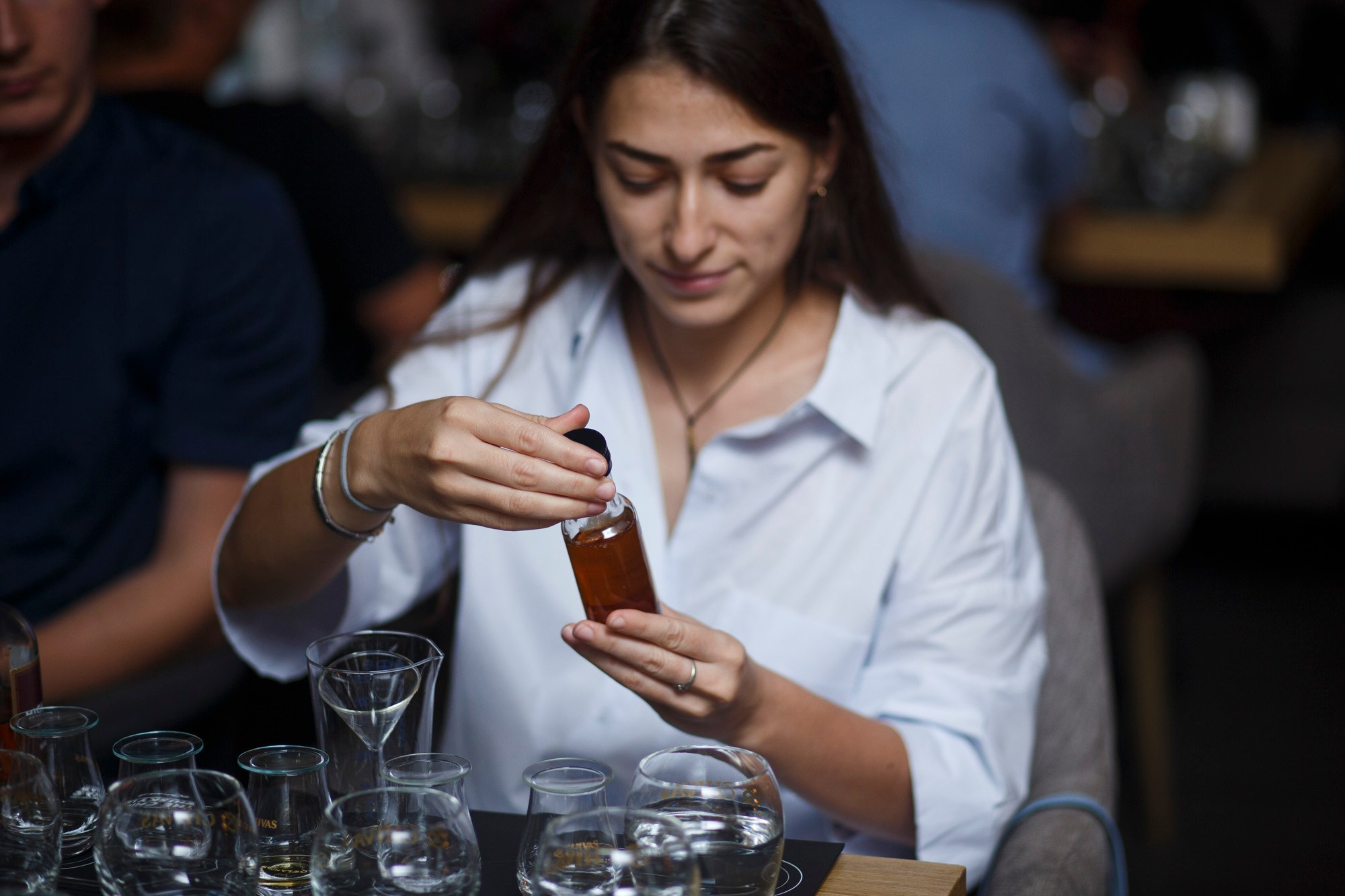 Dinner Chivas. Reportage and staged photographer Natalia Sannikova