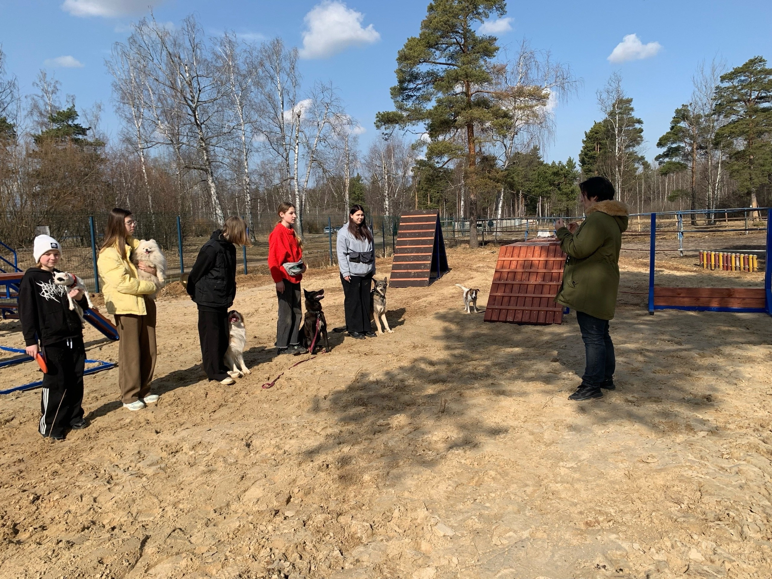 Практические занятия по дрессировке. НРОО КЦ "Собаковод"