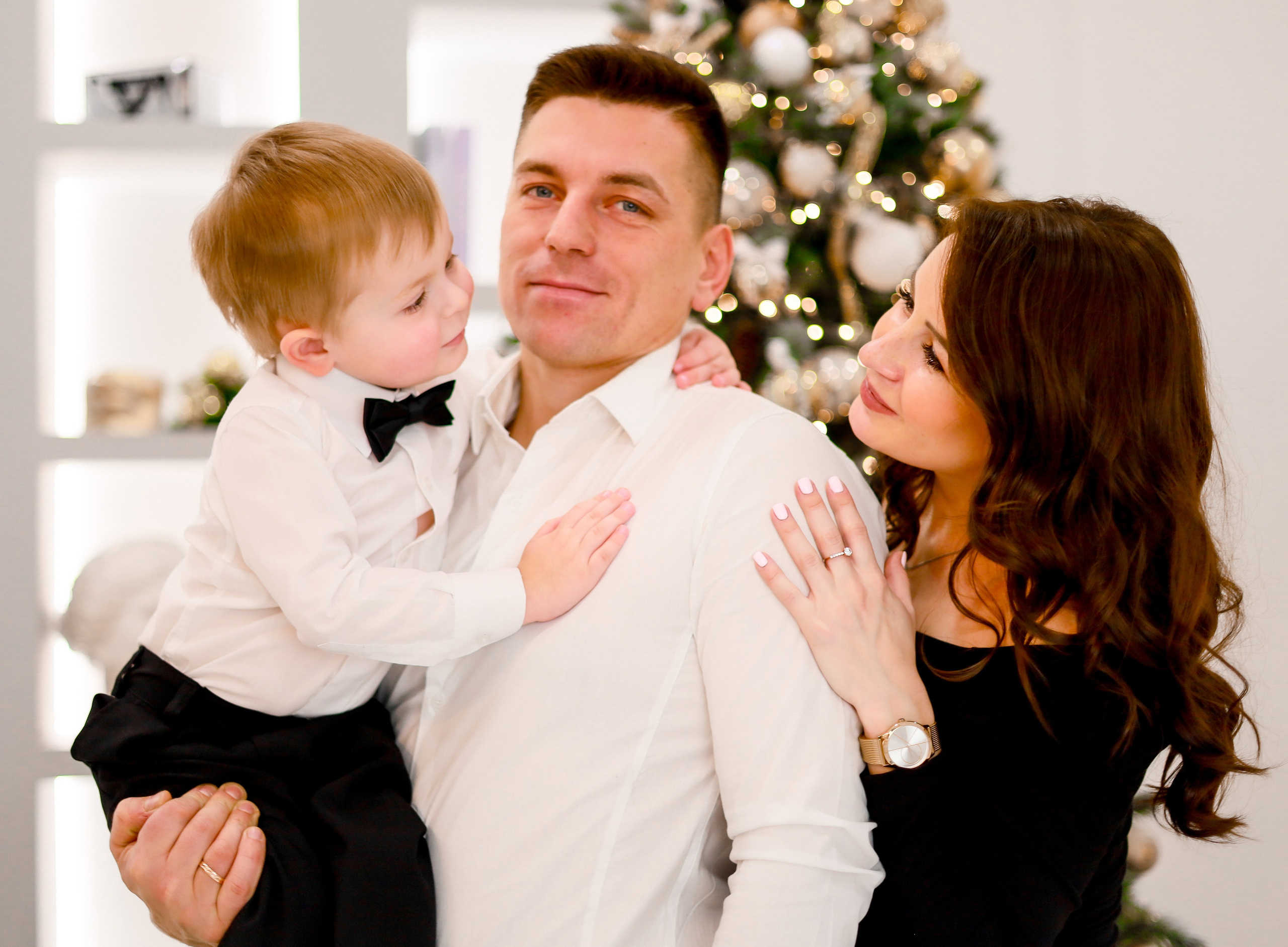 Семейная новогодняя. Портретная и семейная фотосессия в Питере Светлана Гошарова