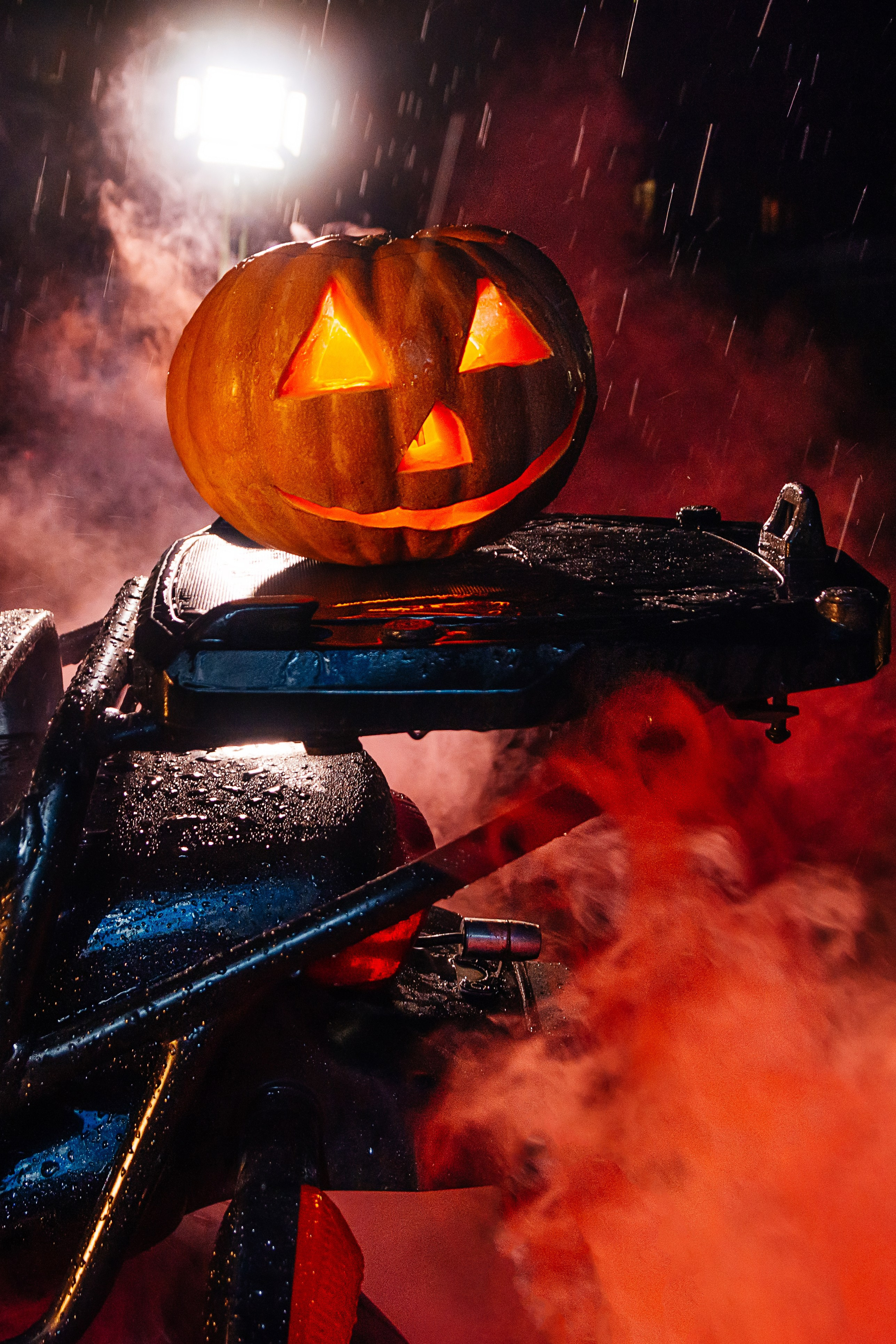 Хэллоуин на мотоцикле. Репортажный и портретный фотограф Анапа Екатерина Волкова