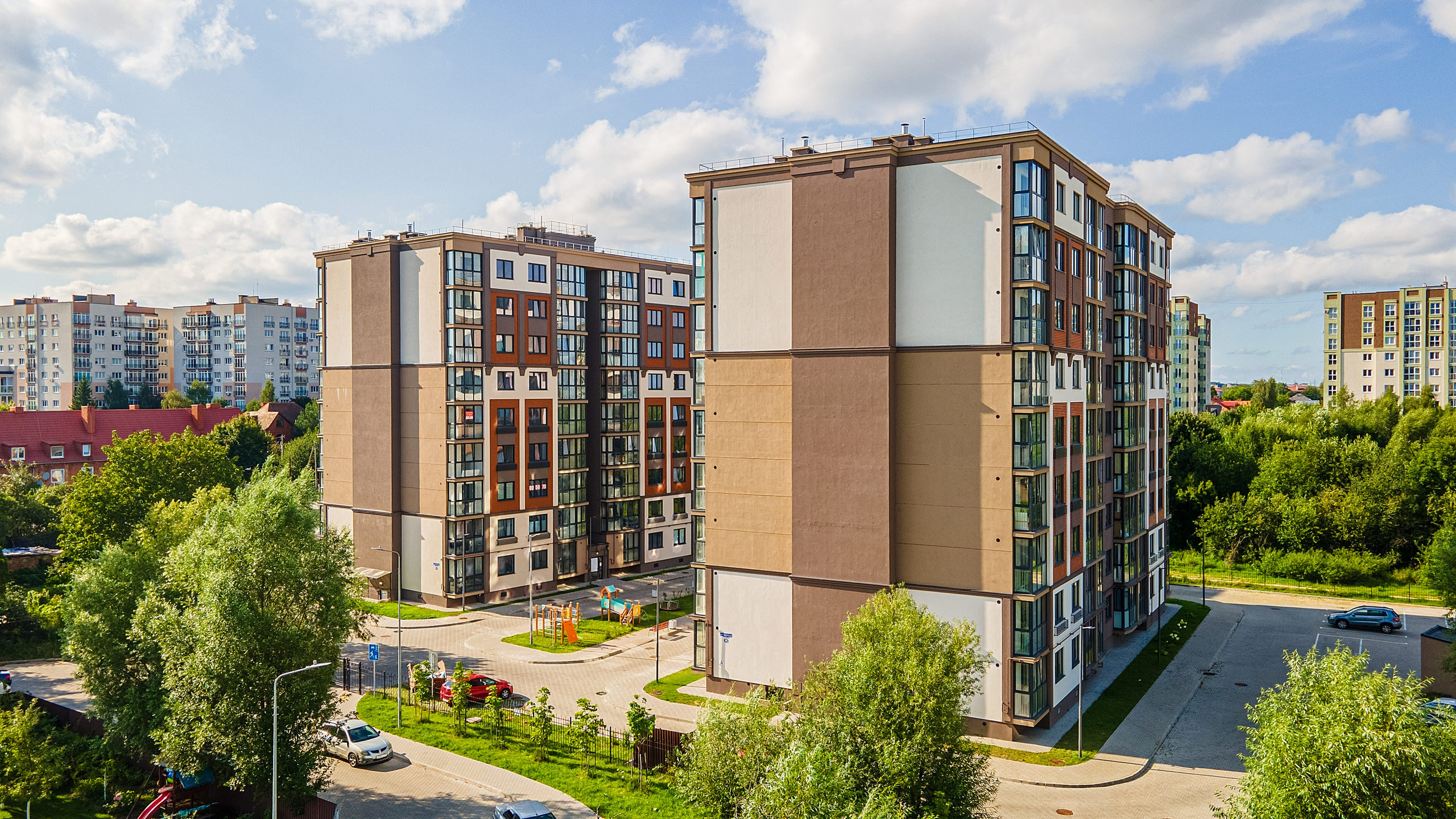 Аэросъемка. Визуальный контент для недвижимости в Калининграде