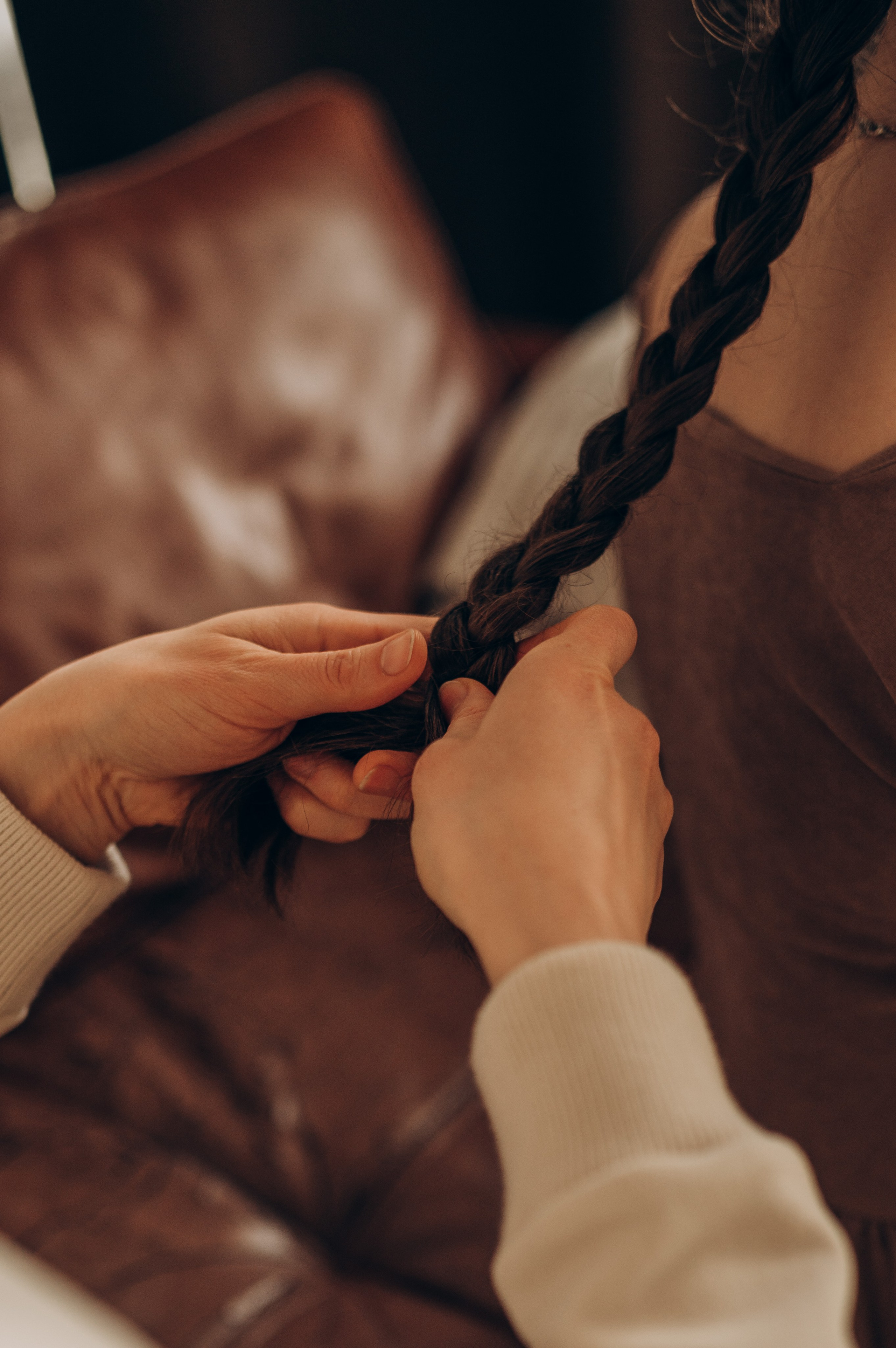 Уютная семейная съёмка в студии. Семейный фотограф в Домодедово и Москве Елена Пичугина