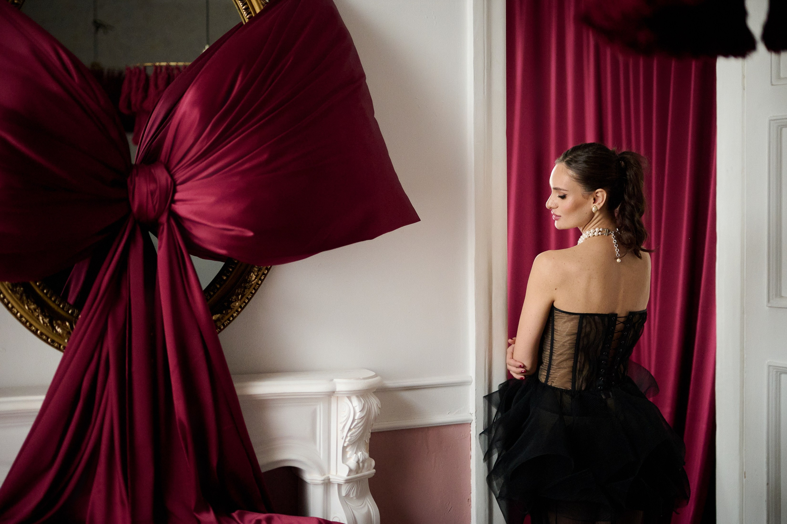 Новогодняя фотосессия без ёлки. Semerlina.ru