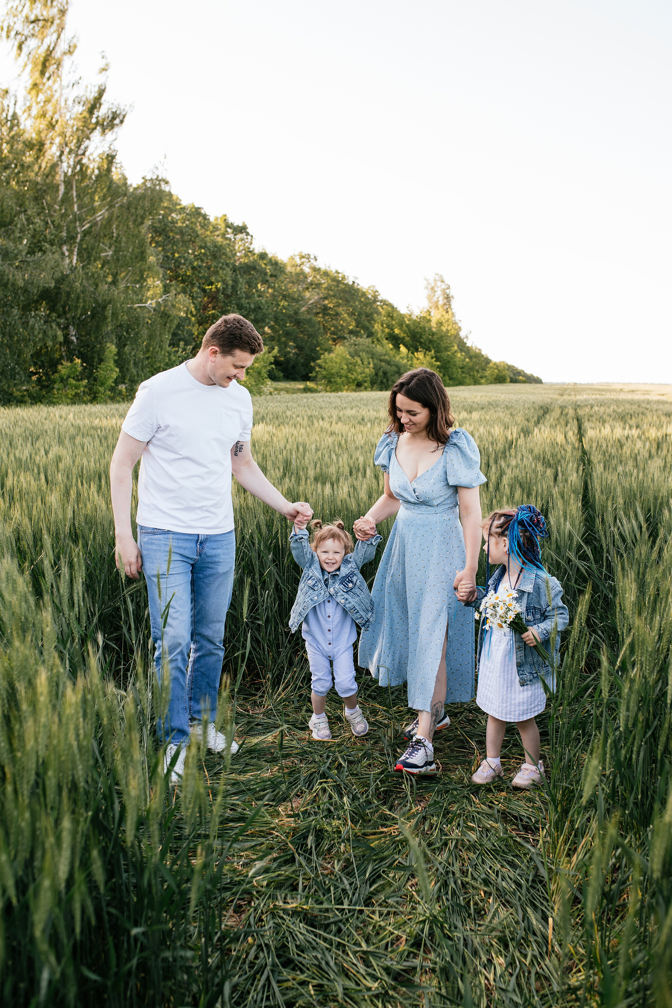 Вика, Коля, Лера и Ева. Свадебный, семейный фотограф в Рязани Лена Брант