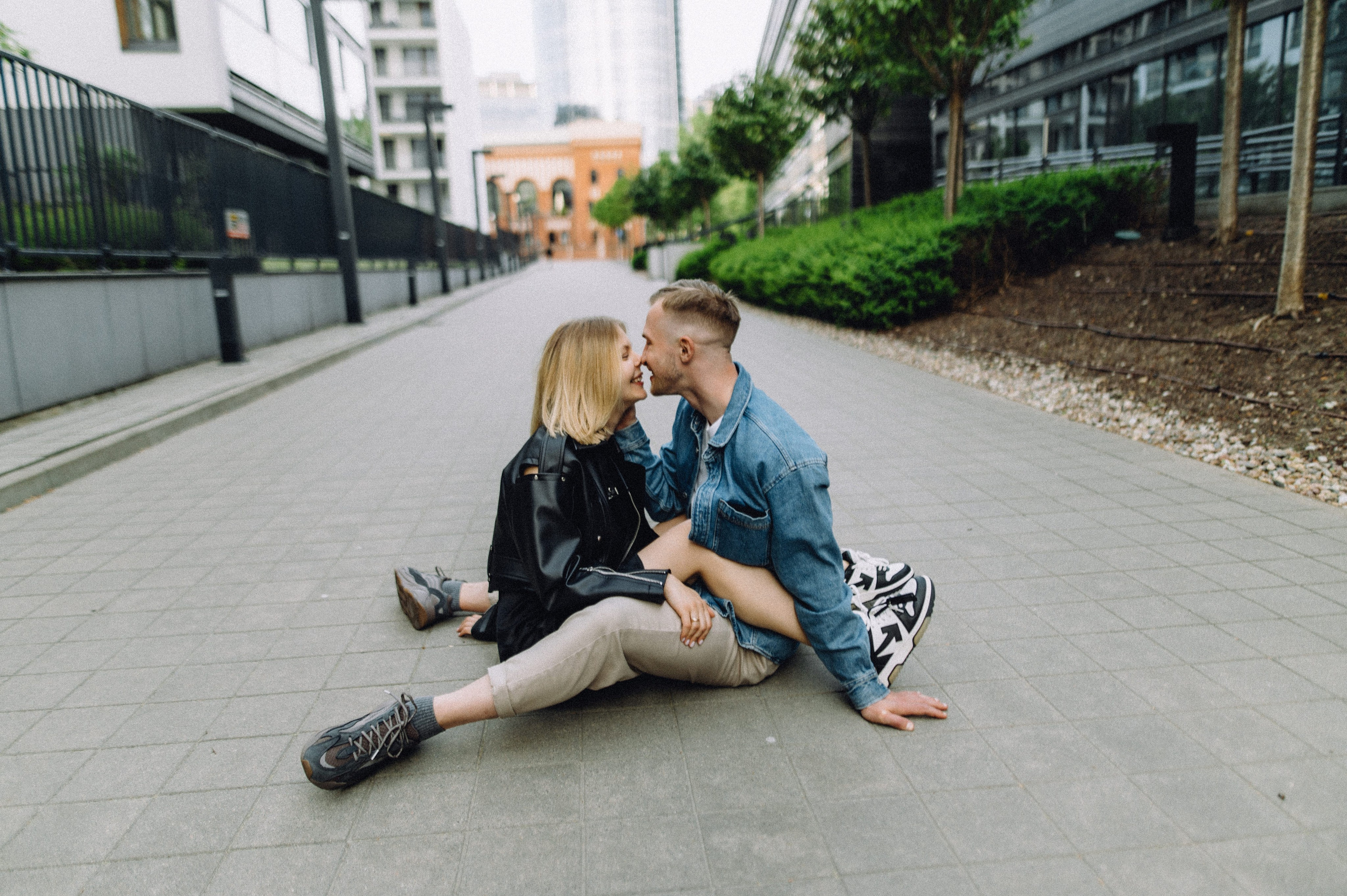 Love in Warsaw. Wedding photograph in europe Vasencev Alexey