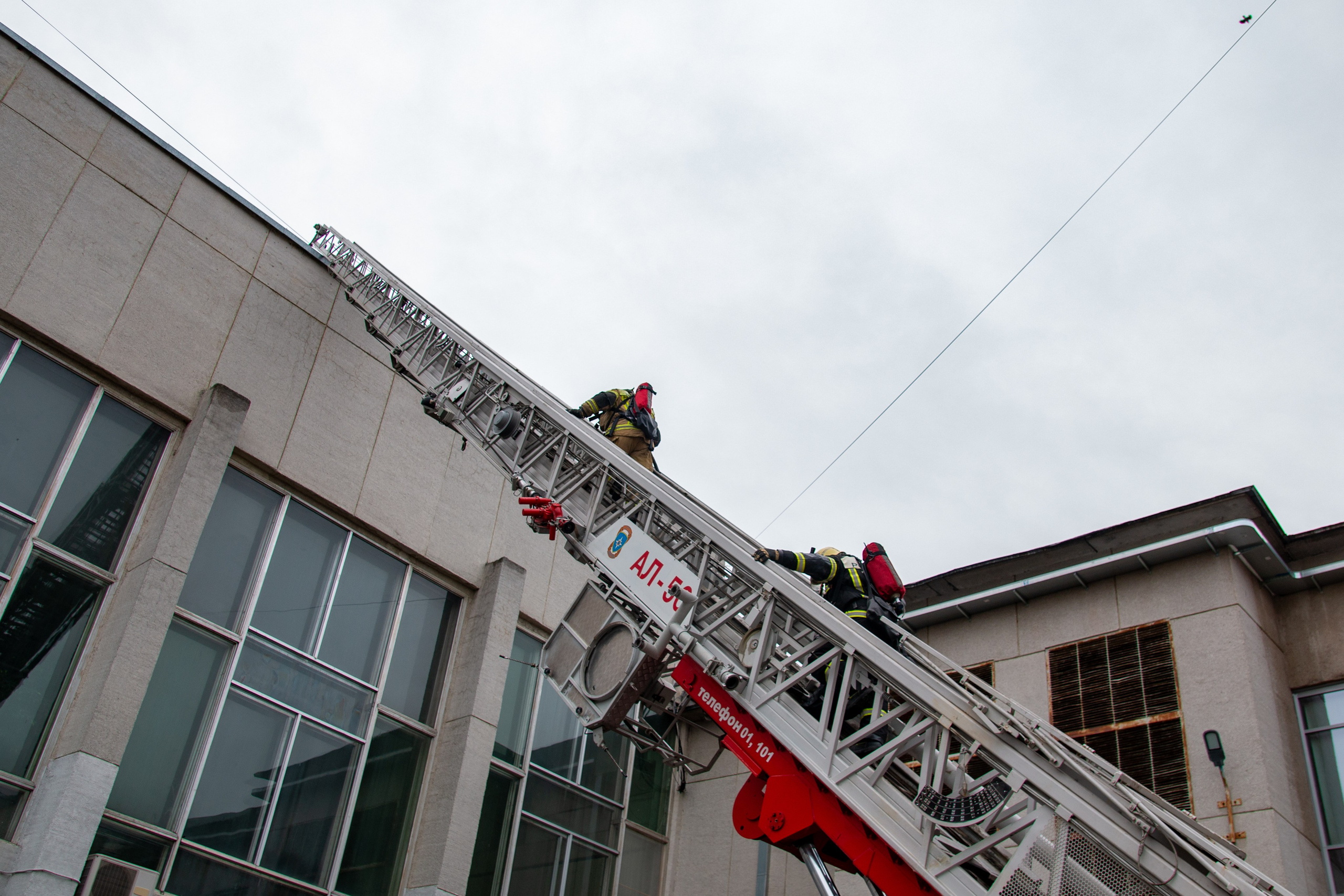 Репортаж «Пожарная тренировка». Ваш фотограф Северск | Томск