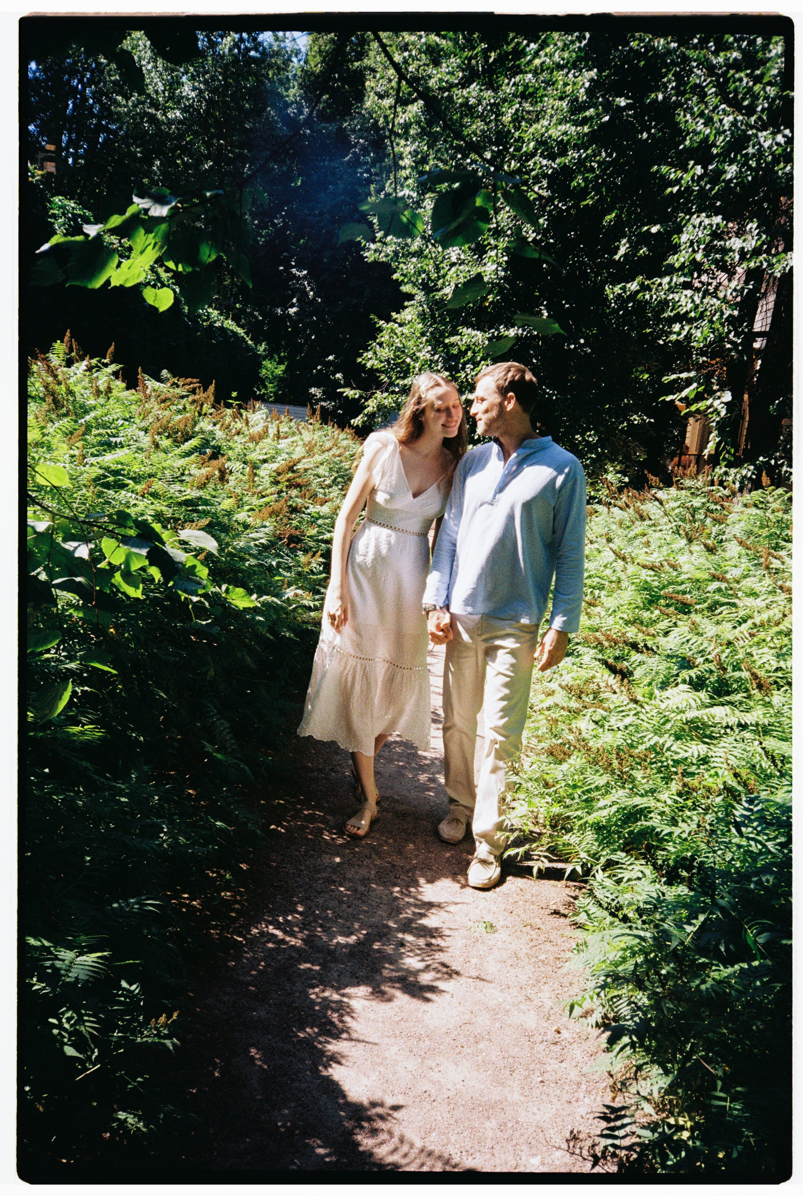 Прогулка лавстори предсвадебная в Парке Горького