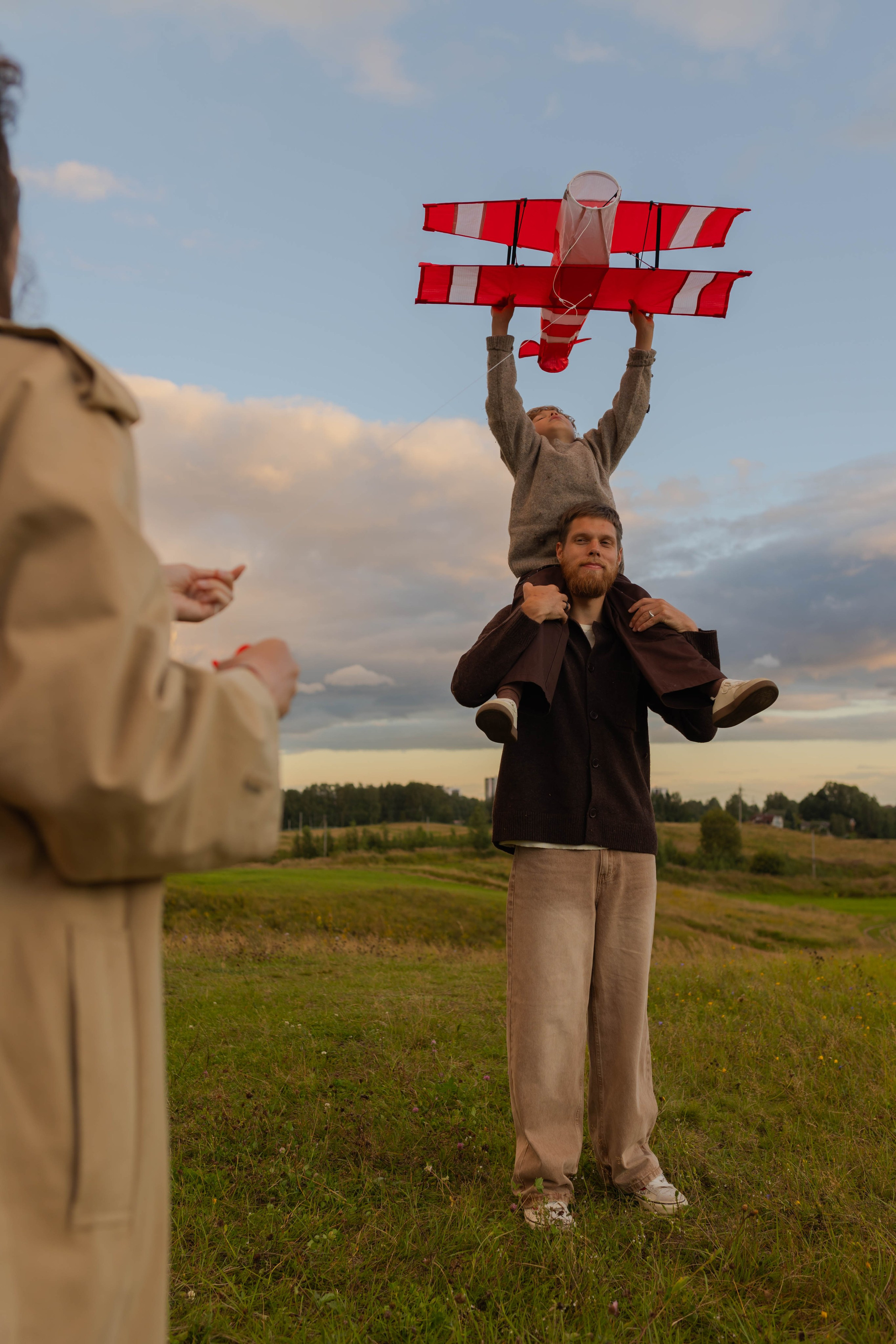 В полях. Семейный фотограф в Санкт-Петербурге Любовь Савкина