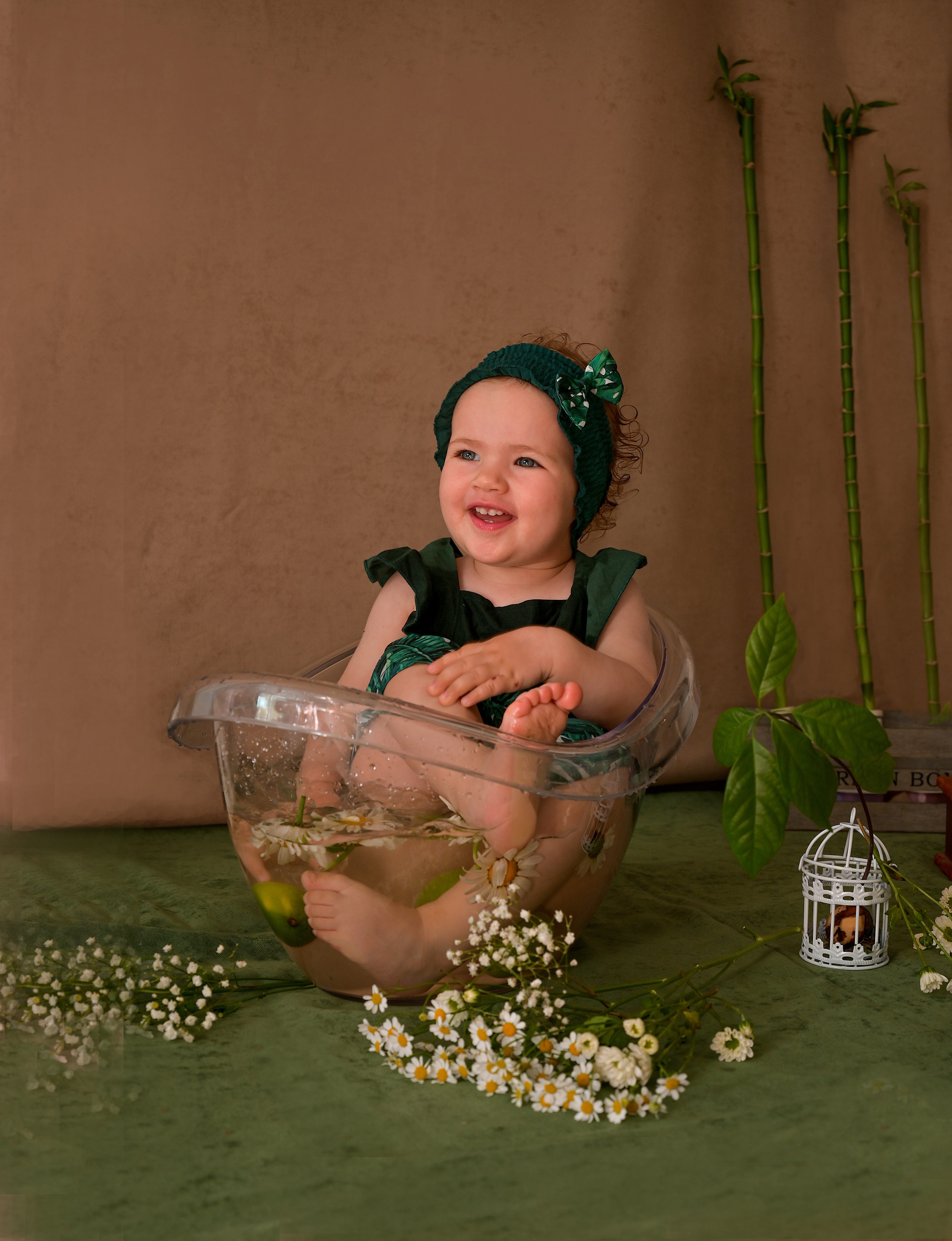 молочно-цветочные ванночки 