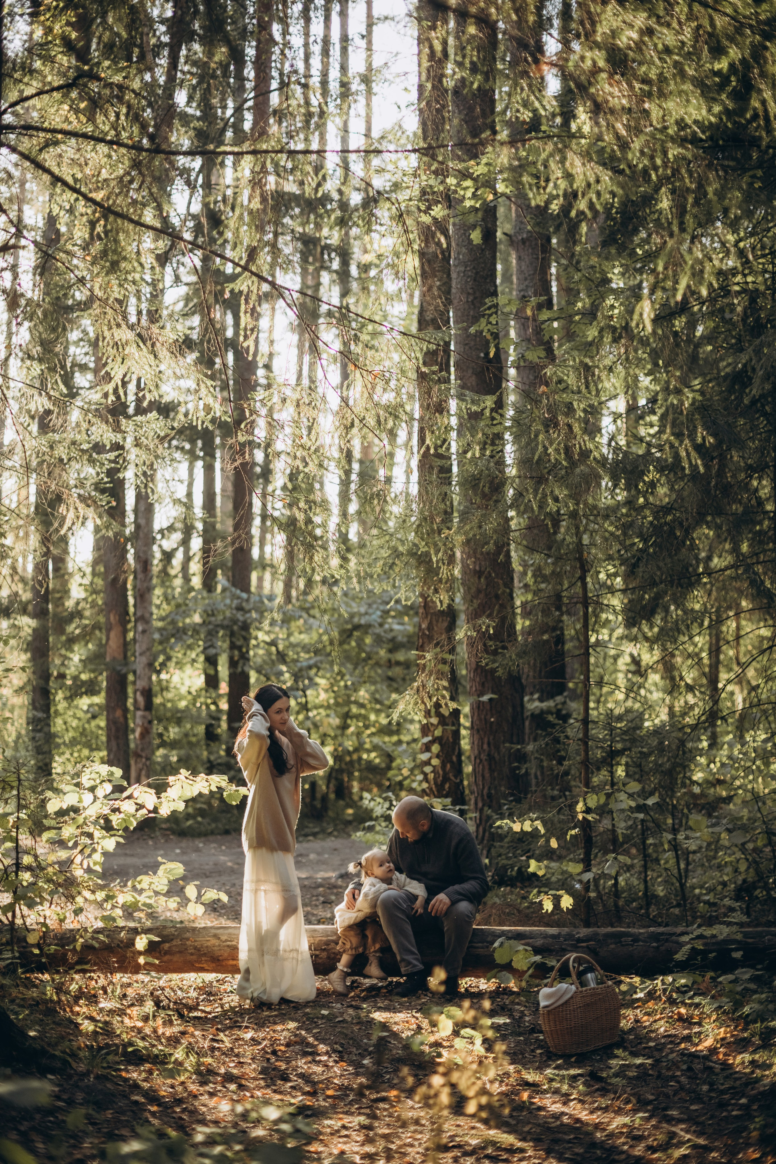 В тишине леса. Семейный фотограф в Брянске Зурилина Екатерина