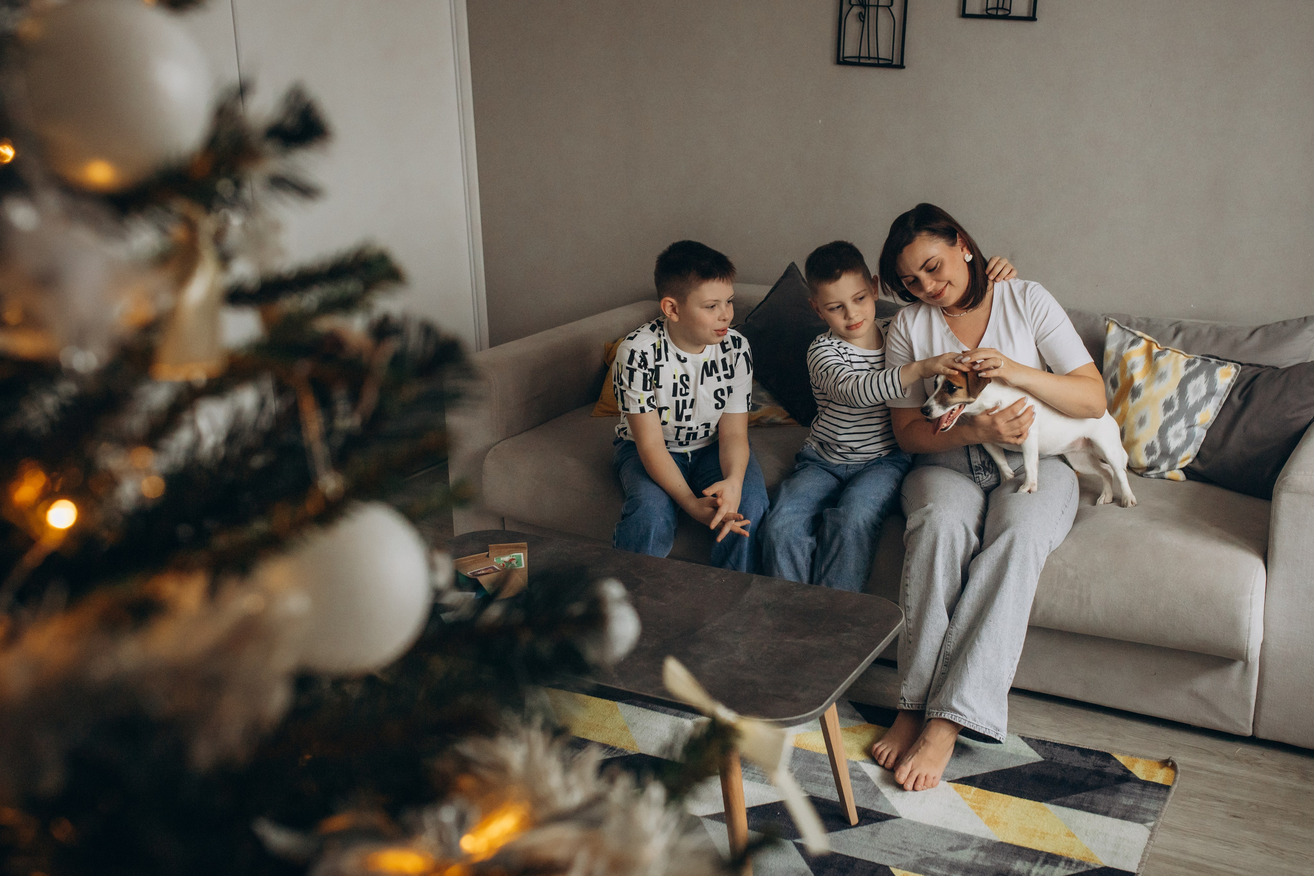 Татьяна, Захар, Миша. Семейный и домашний фотограф в Москве и МО Королева Валерия