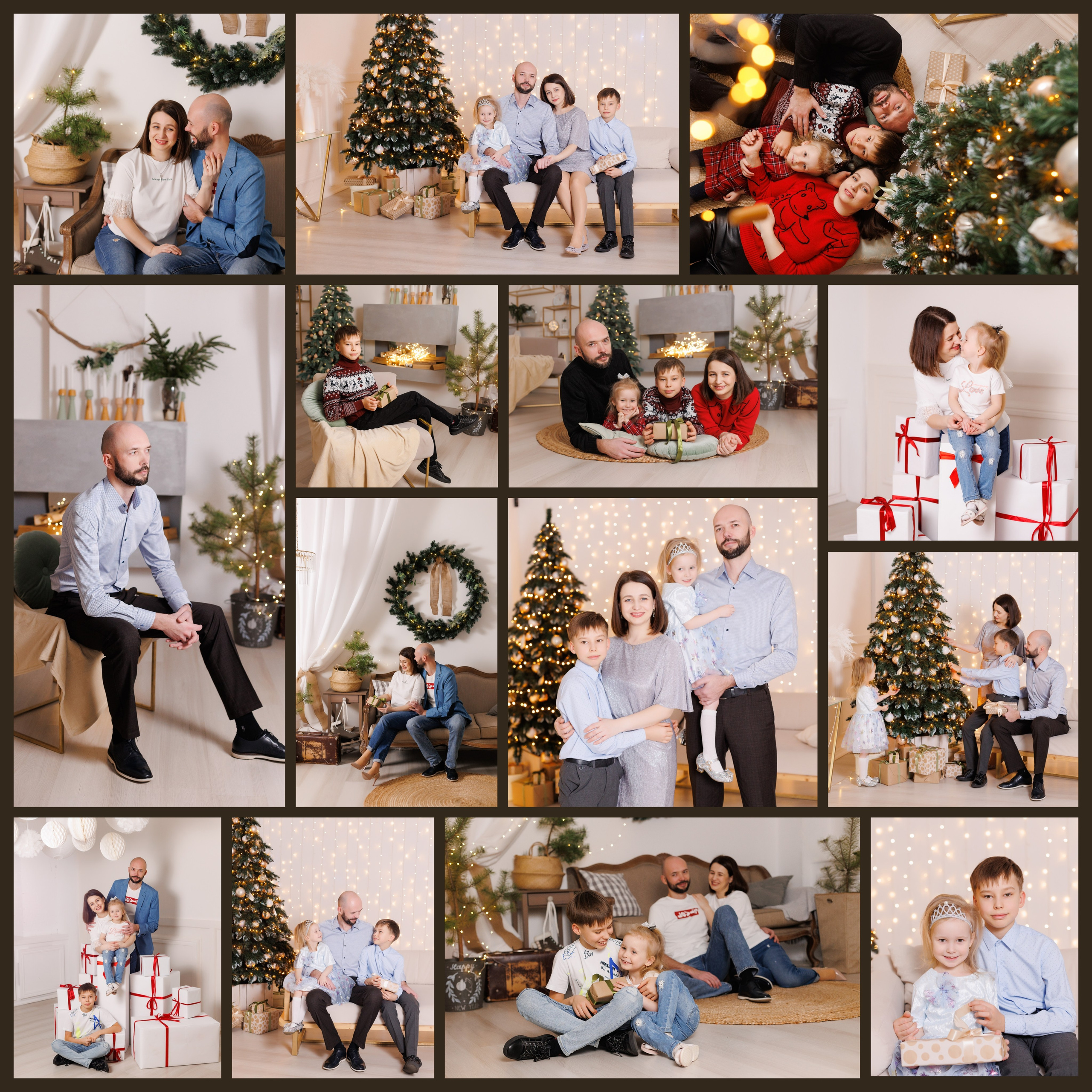 Семейная фотосессия в фотостудии и на природе в Твери. Свадебный и семейный фотограф в Твери и Тверской области