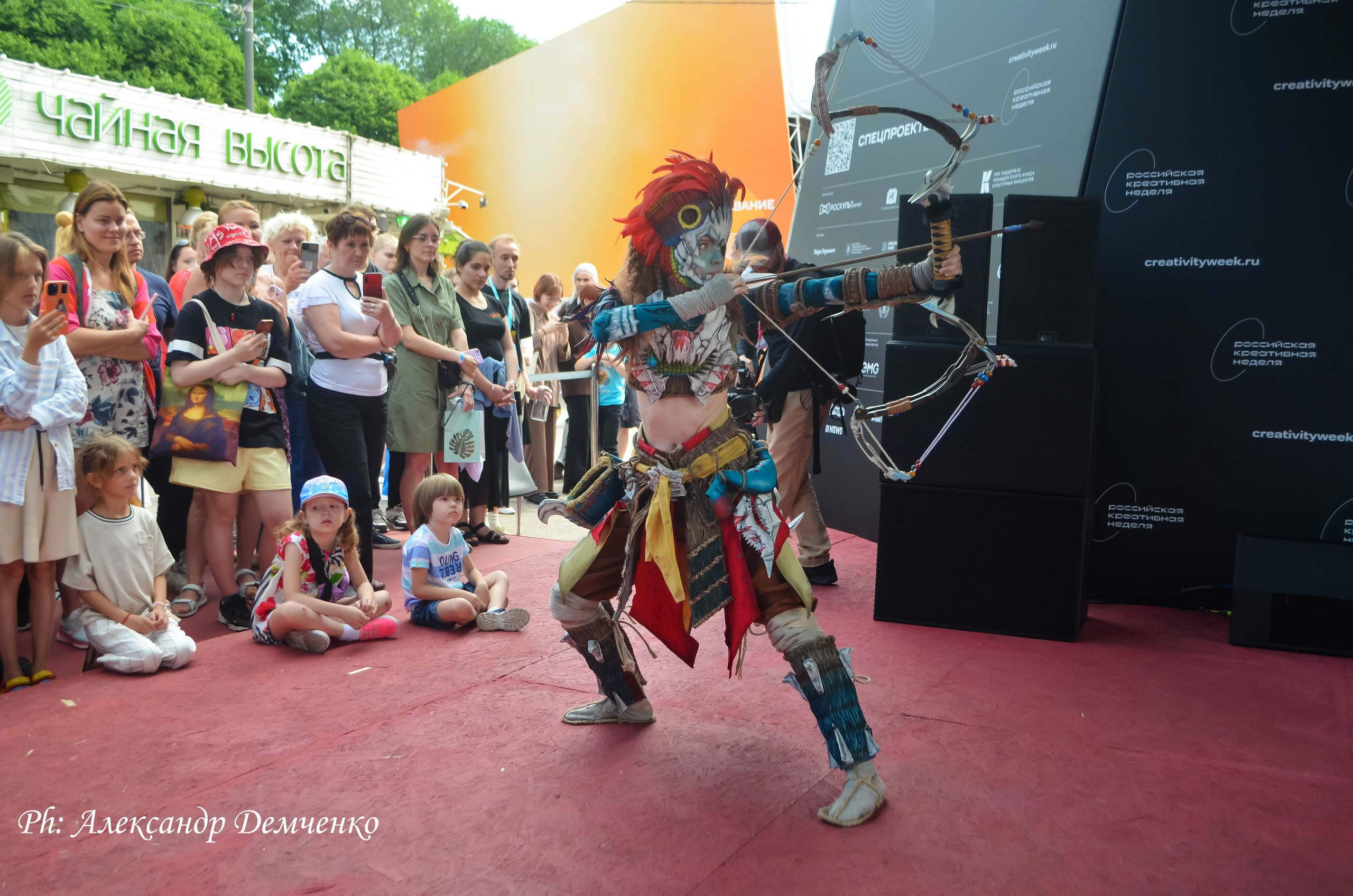 Фотосессия в Парке Горького на Лидеры молодого контента