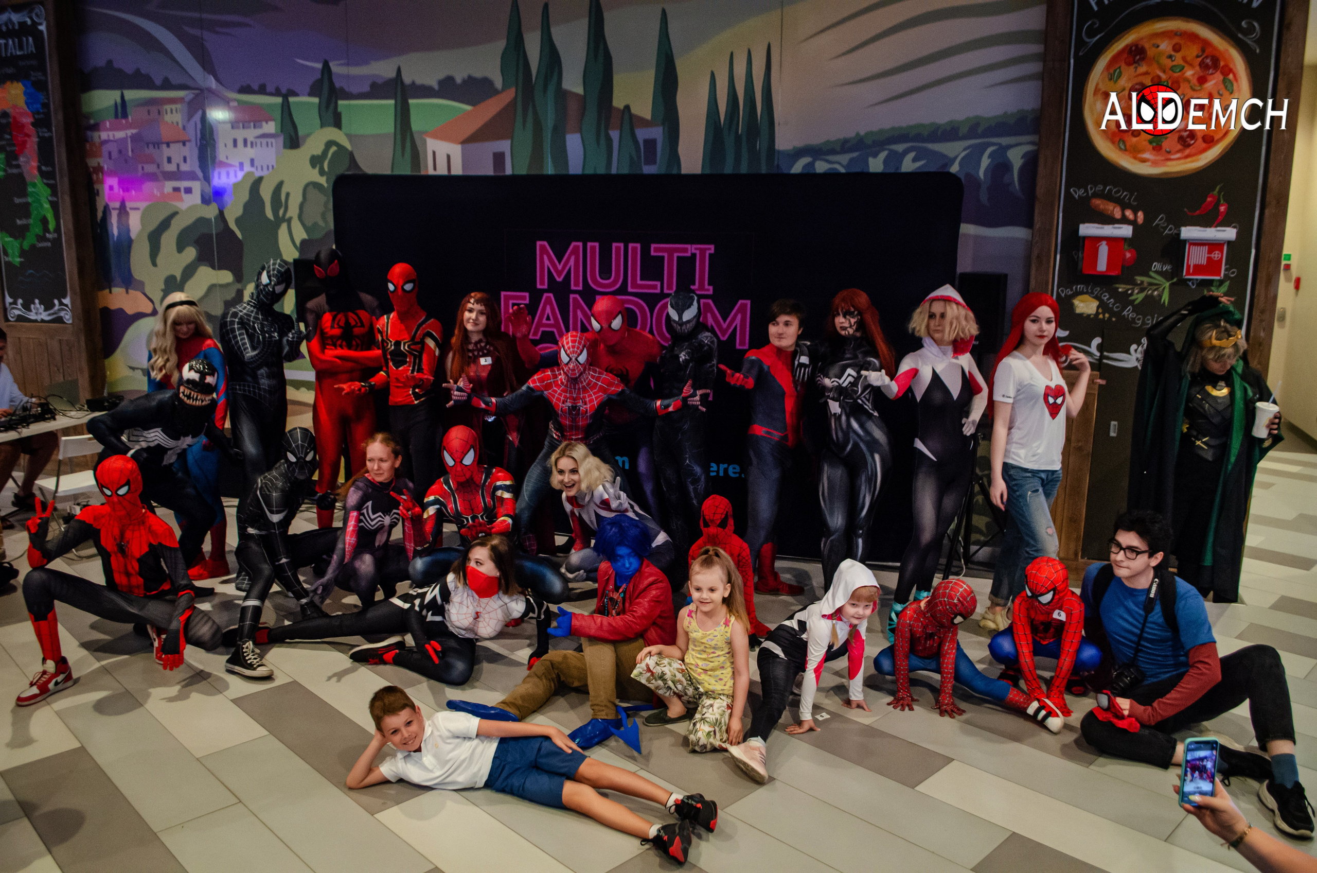 Фотосессия на Дне рождения Человека-Паука в Москве