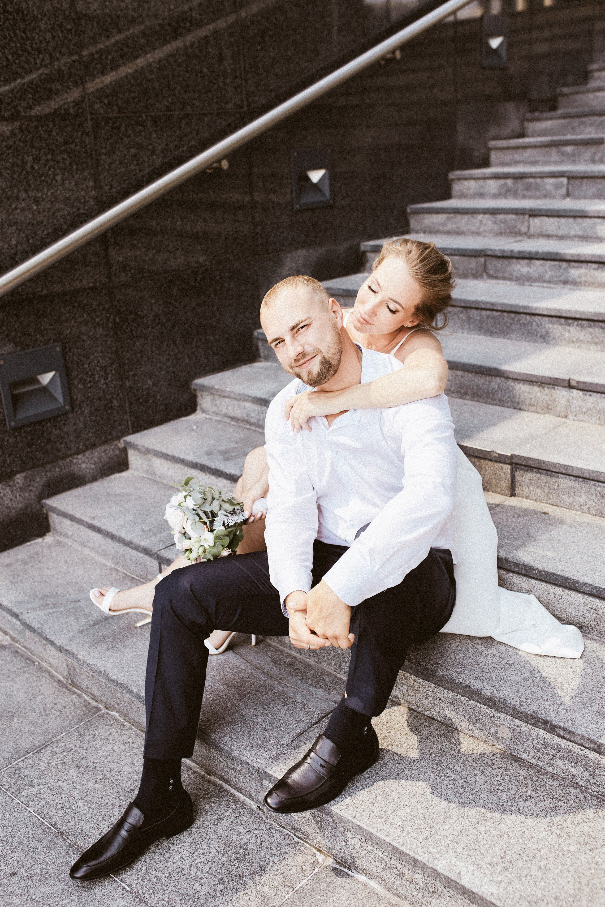 Свадьба в Сити. Портретный фотограф в Москве Мария Варлей