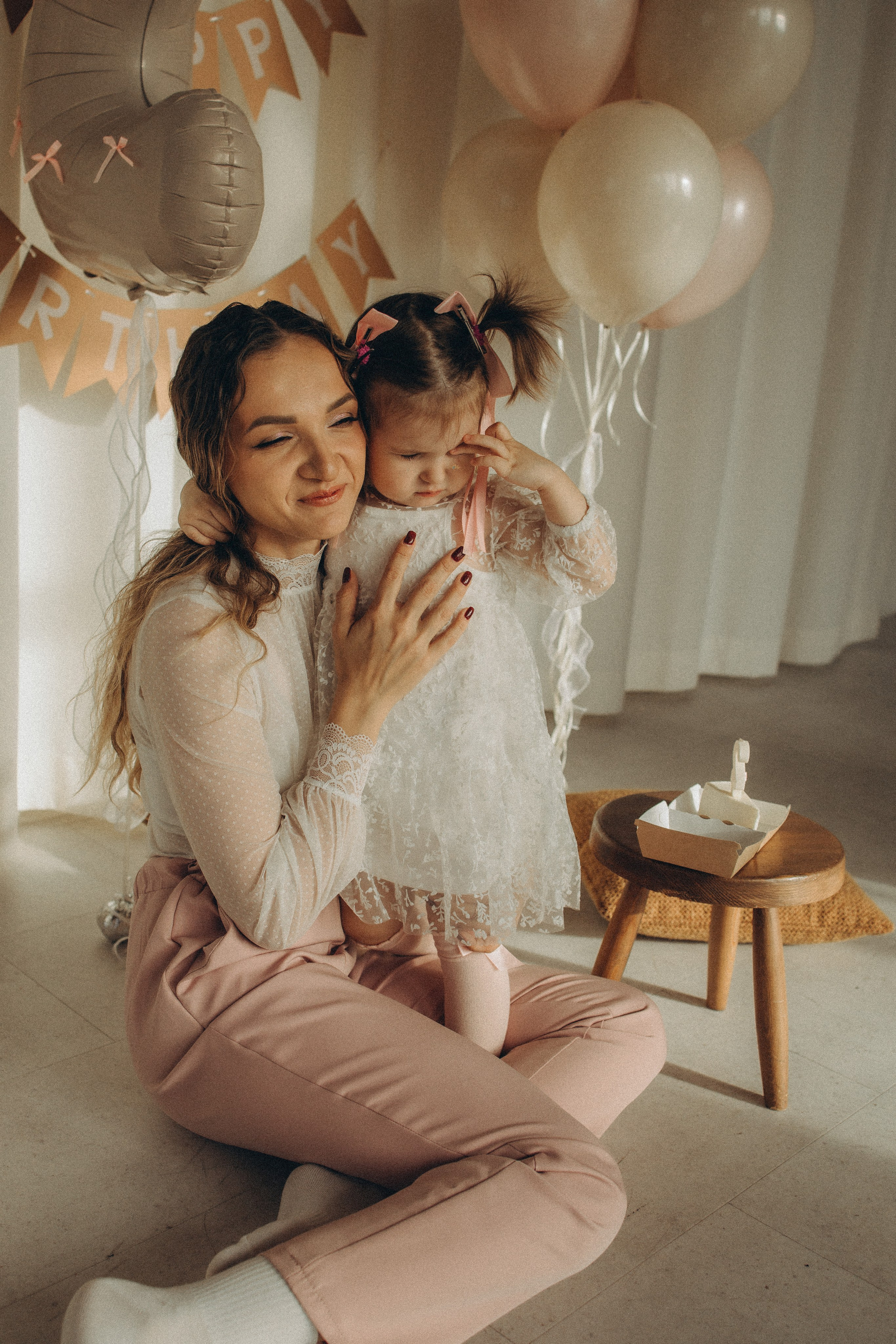 Розовые бантики. Lifestyle семейный и детский фотограф в Омске Иванова Екатерина