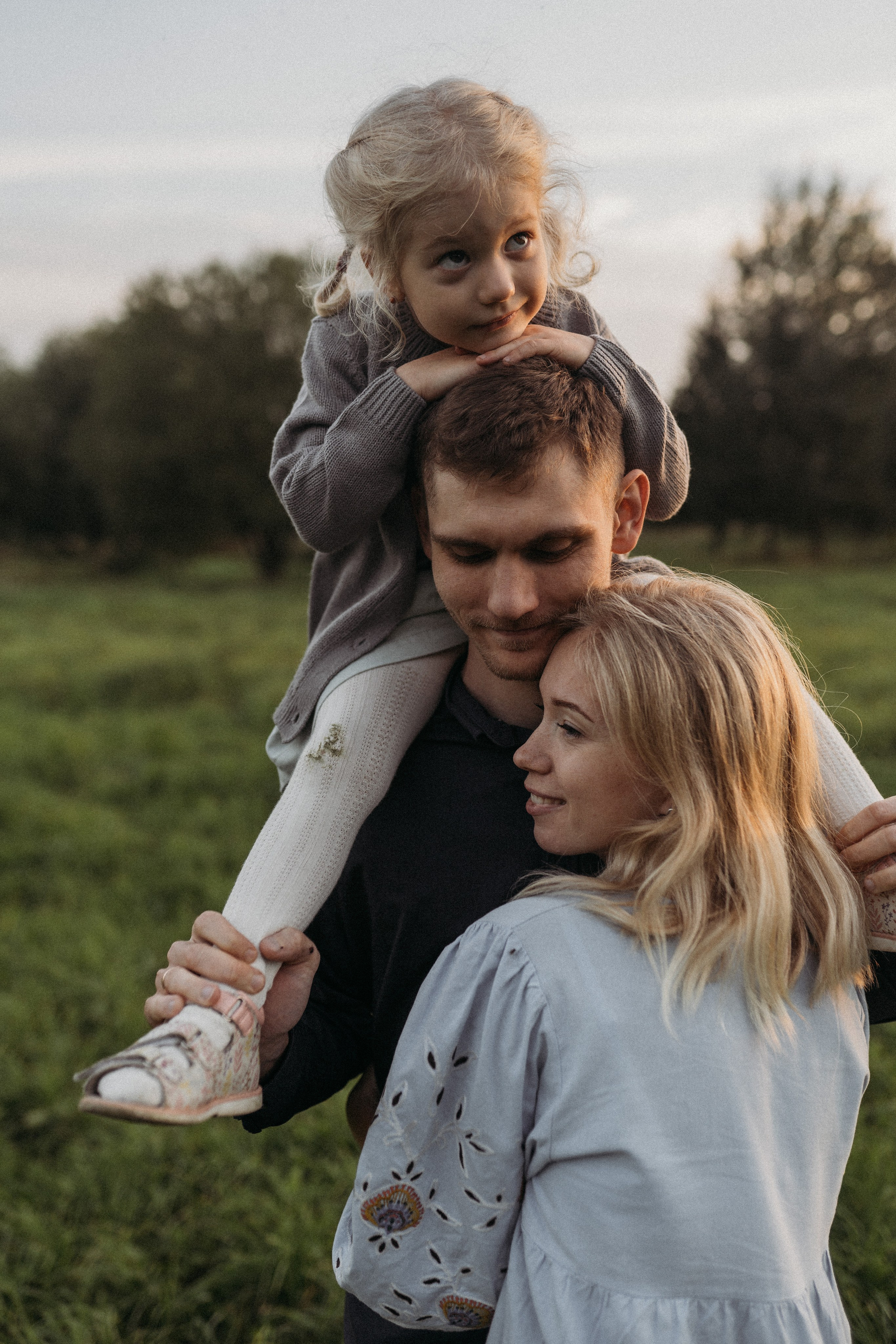 Тёплый летний вечер. Семейный и свадебный фотограф в Москве Оксана Гапеева