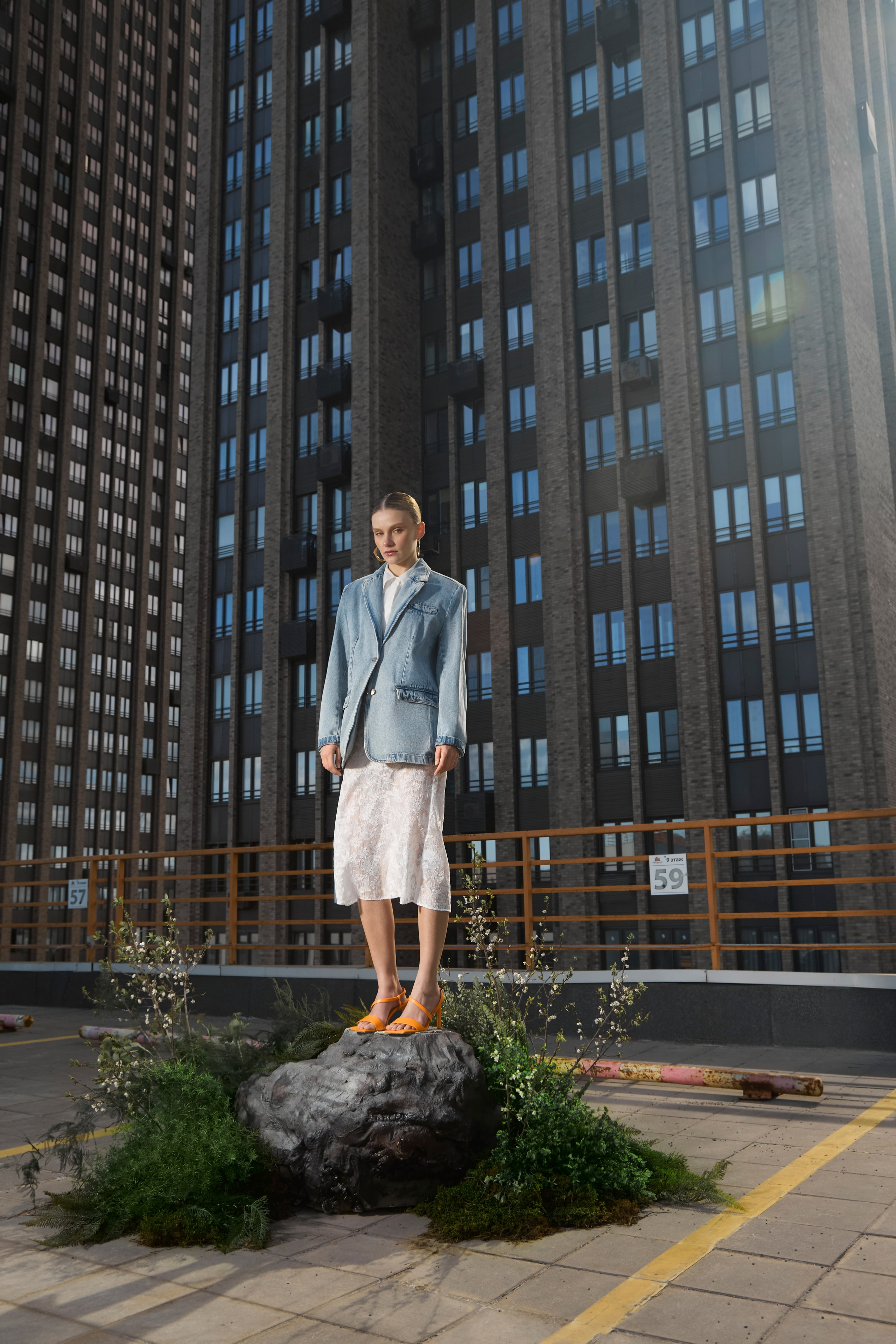 Oasis in a concrete jungle. Fashion фотограф в Москве Ксения Чупрунова