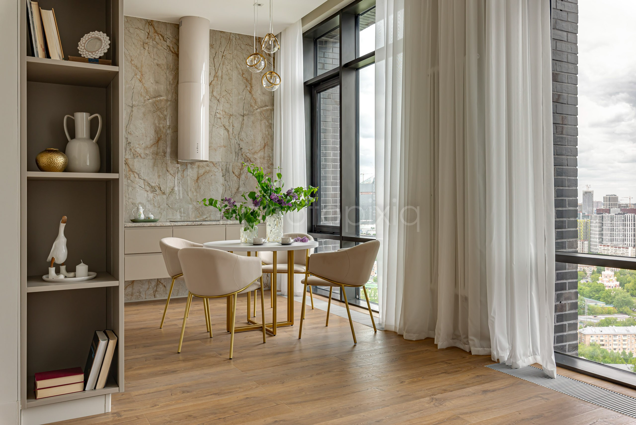 Интерьерная съёмка квартиры в Фили Сити. Интерьерная съёмка и виртуальные туры — Интерьерный фотограф Кузнецов Сергей (photopixiq)